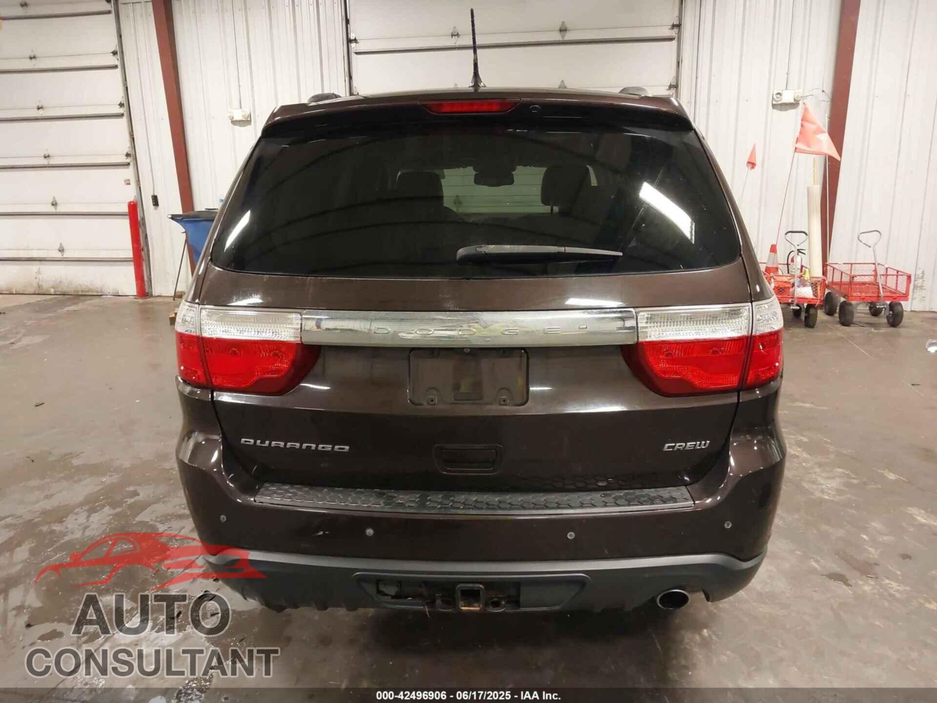DODGE DURANGO 2012 - 1C4RDHDG5CC257692