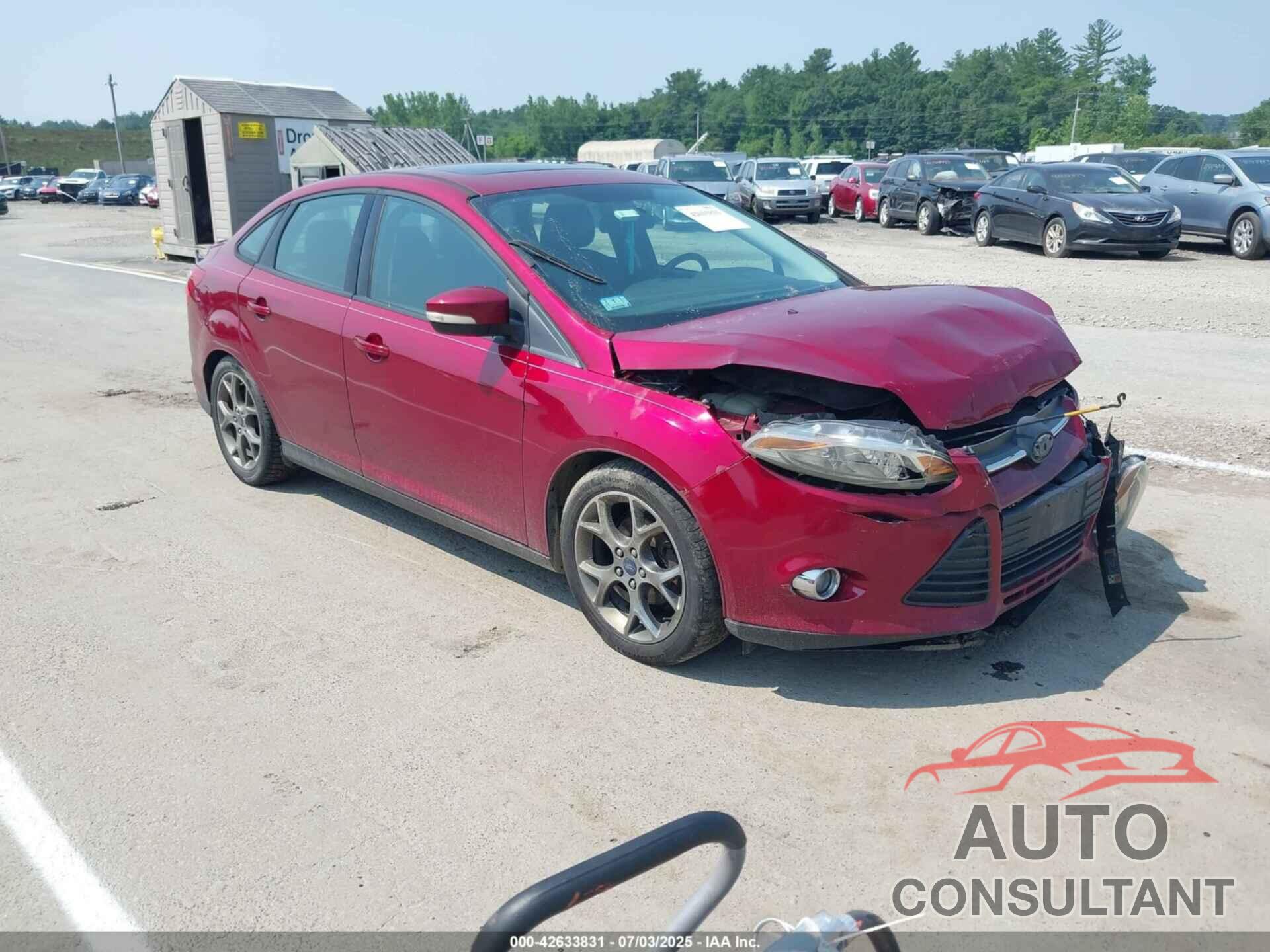 FORD FOCUS 2014 - 1FADP3F26EL409073