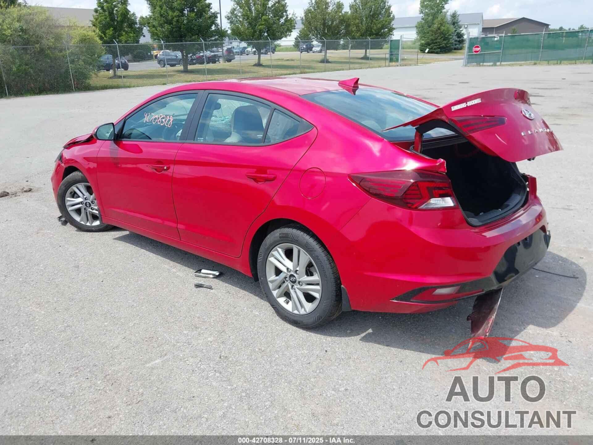 HYUNDAI ELANTRA 2020 - 5NPD84LFXLH632240