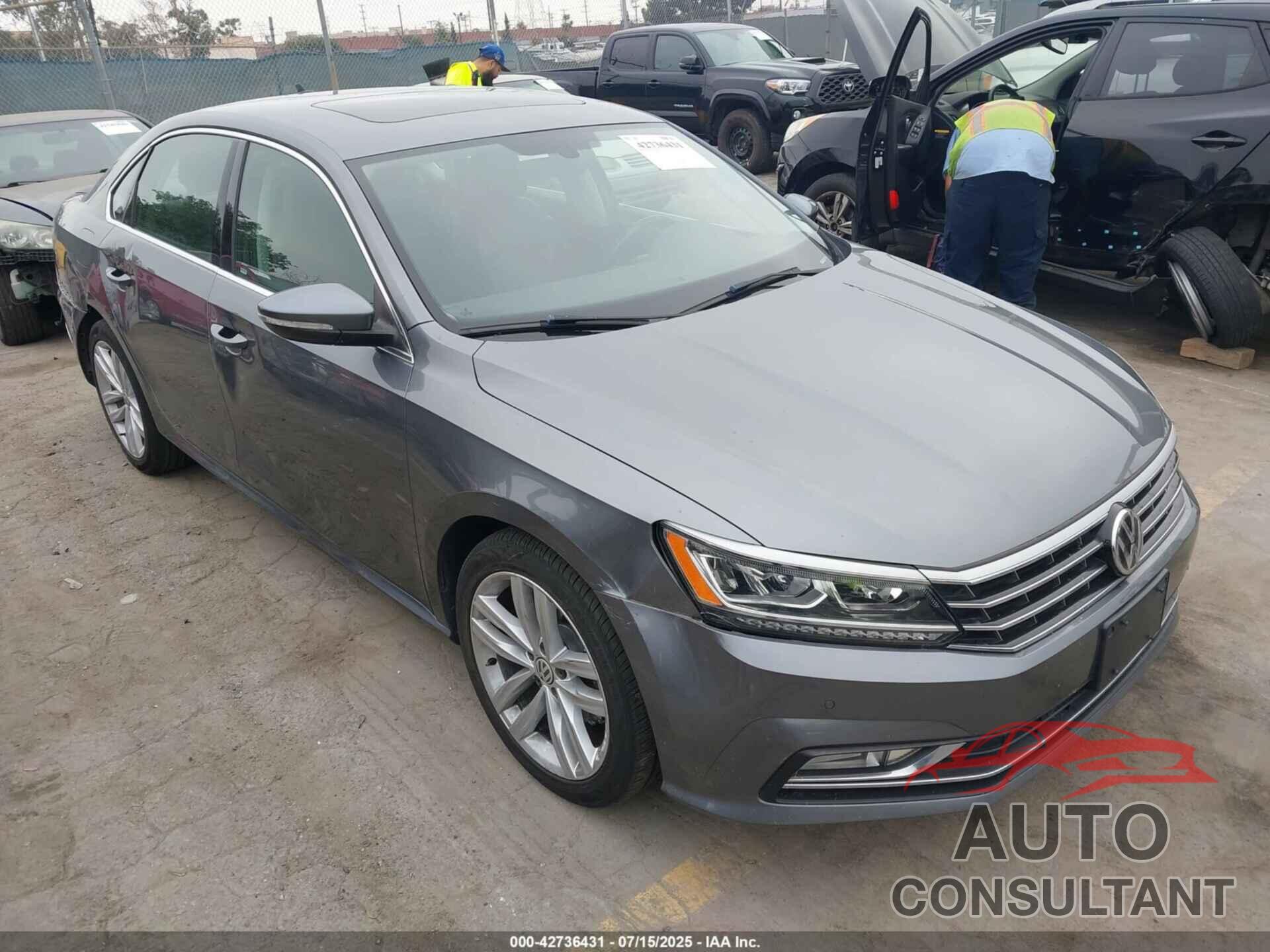 VOLKSWAGEN PASSAT 2018 - 1VWBA7A36JC022914