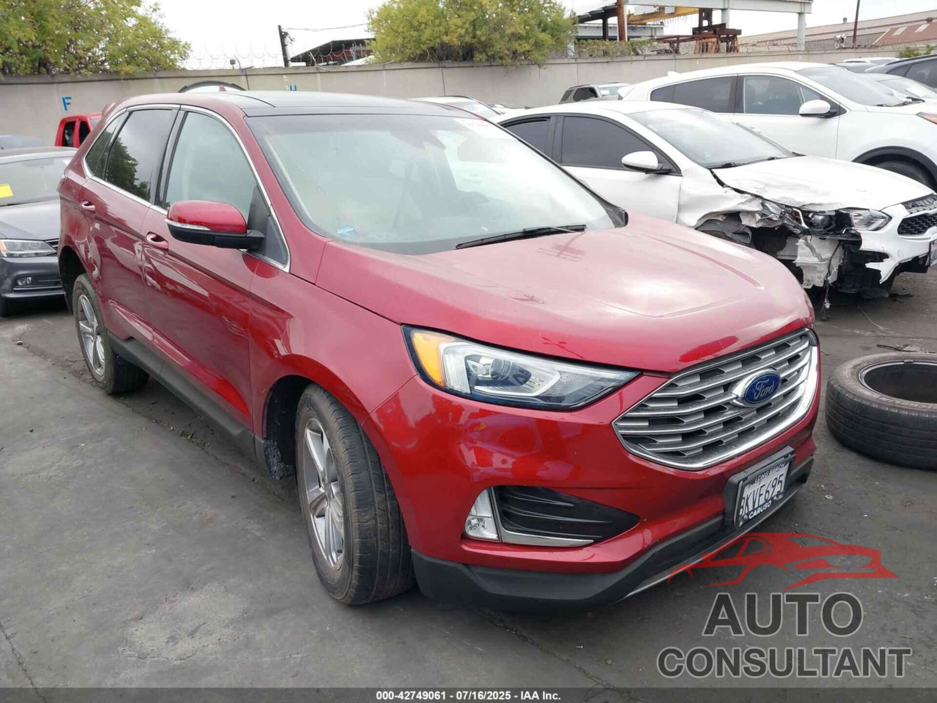 FORD EDGE 2019 - 2FMPK3J9XKBC27166