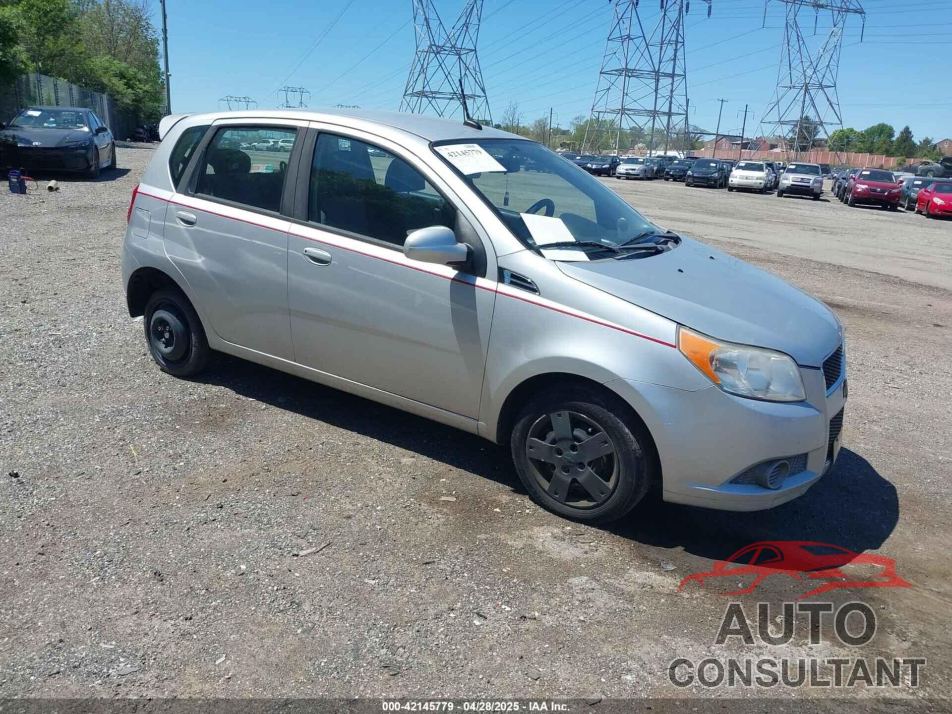 CHEVROLET AVEO 2011 - KL1TD6DE8BB187920