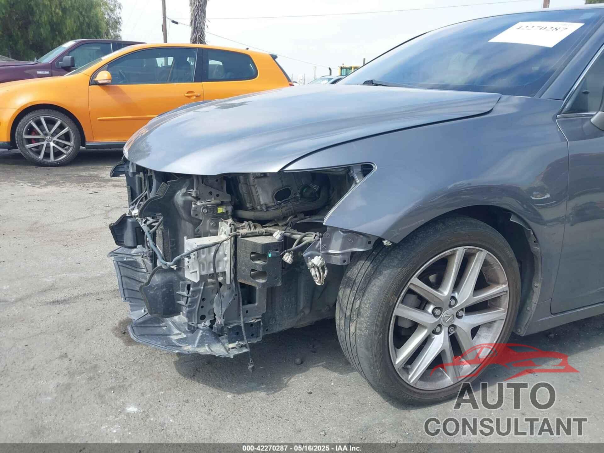 LEXUS CT 200H 2016 - JTHKD5BH4G2263117
