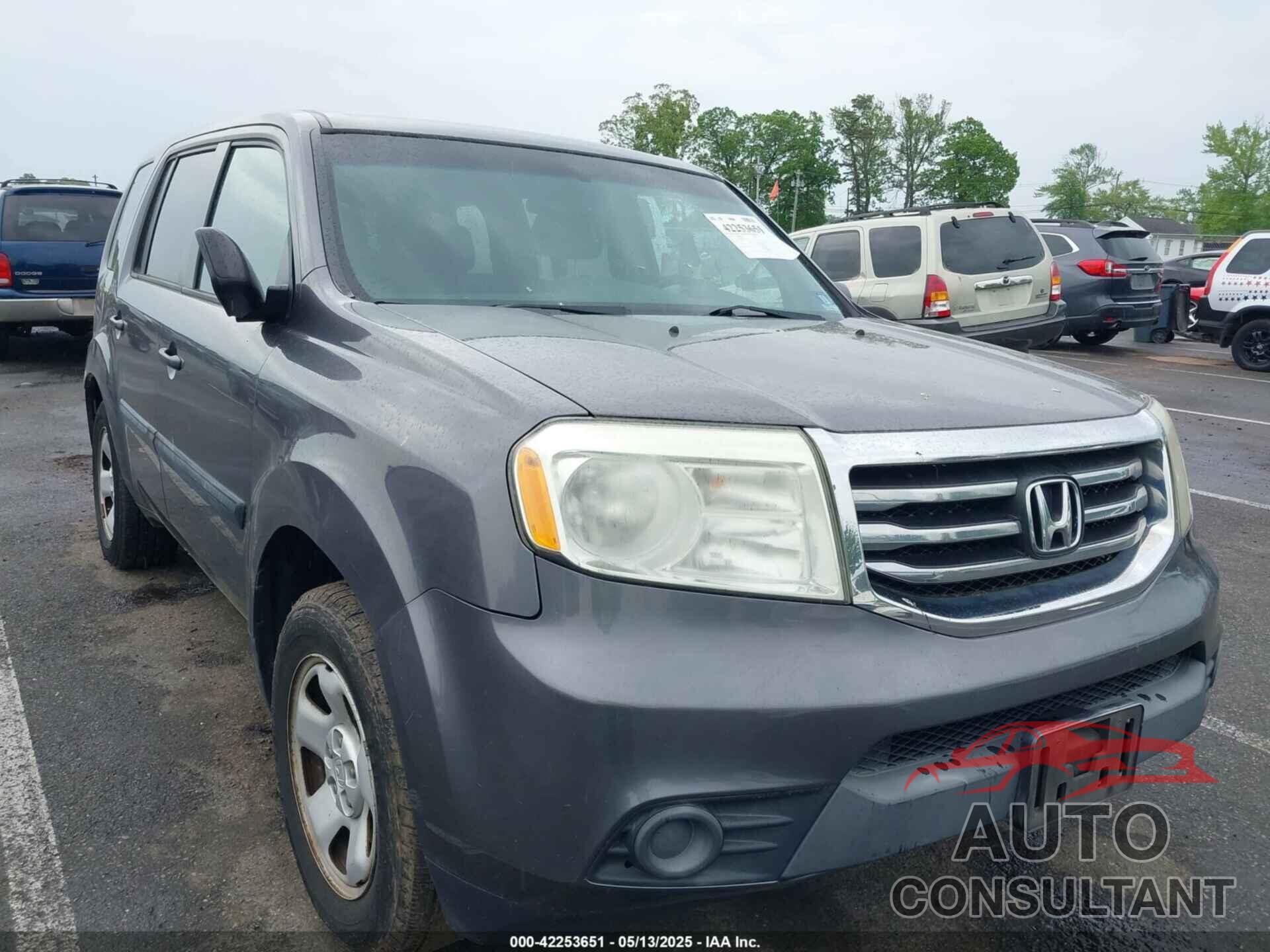 HONDA PILOT 2014 - 5FNYF4H27EB004568