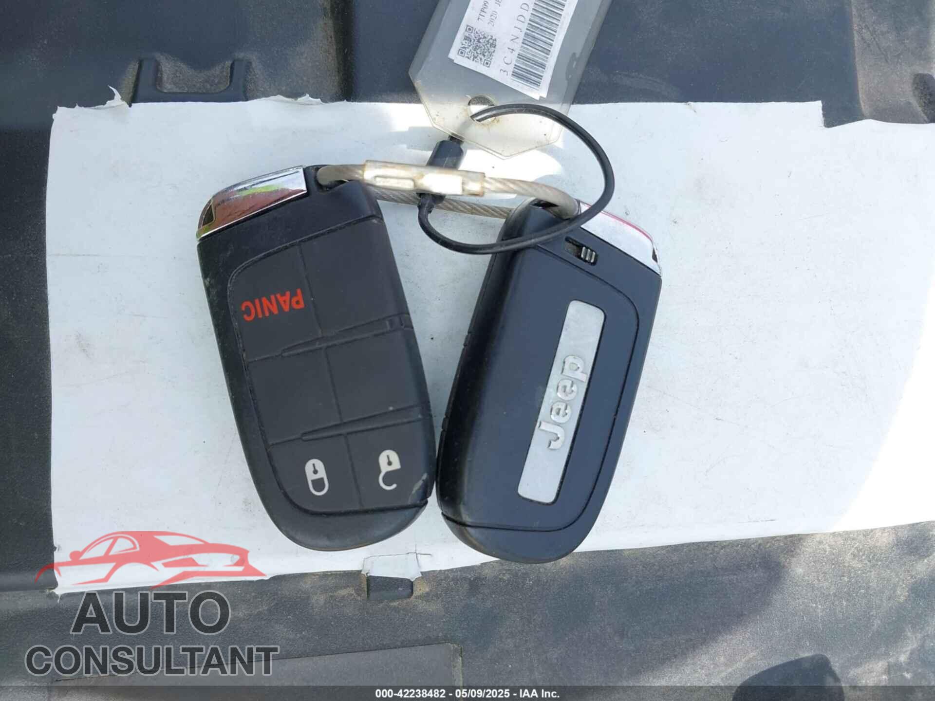JEEP COMPASS 2020 - 3C4NJDDB3LT203476