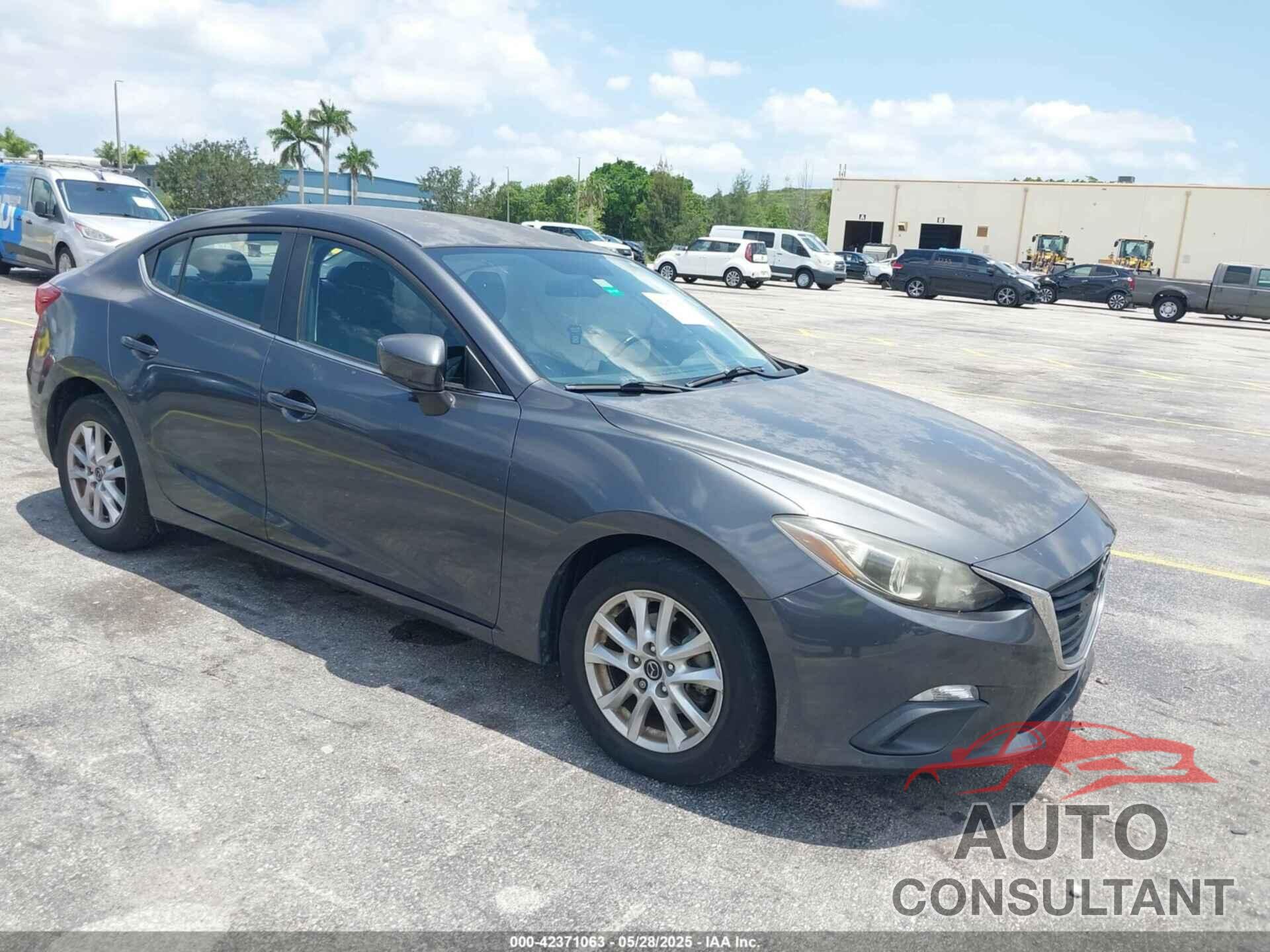 MAZDA MAZDA3 2014 - JM1BM1V77E1135986