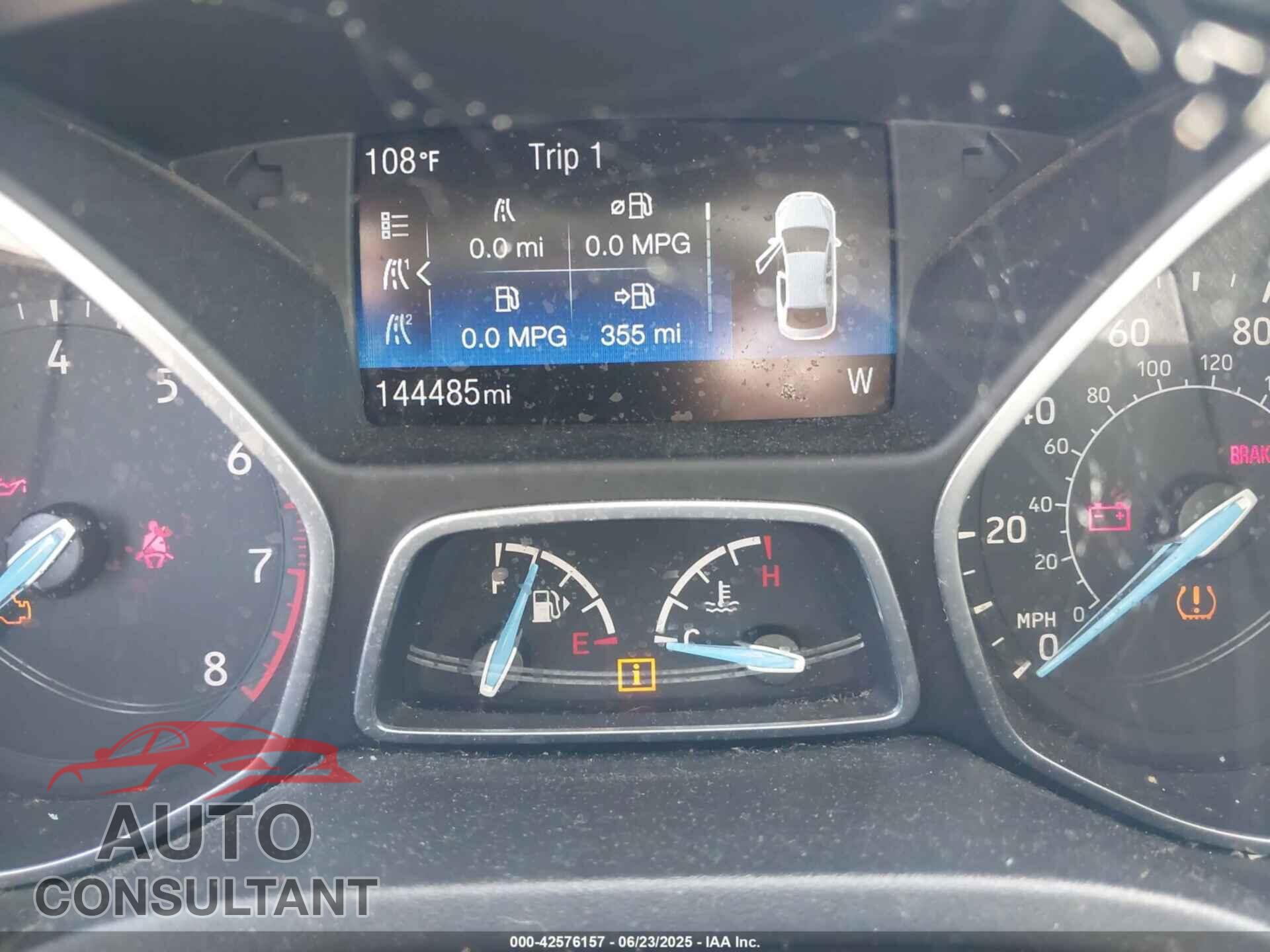 FORD FOCUS 2017 - 1FADP3FE1HL269626