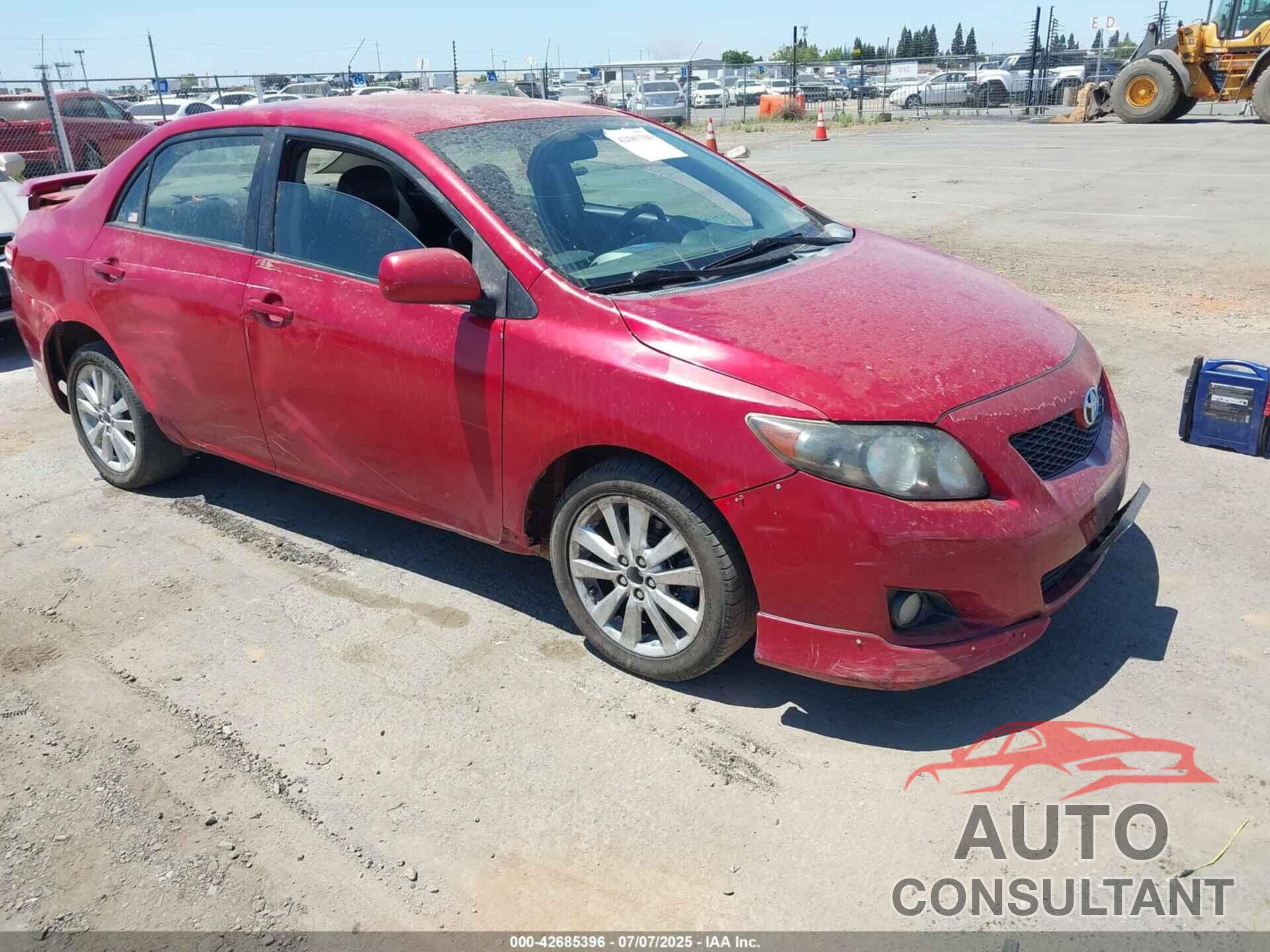 TOYOTA COROLLA 2010 - 1NXBU4EE0AZ234380