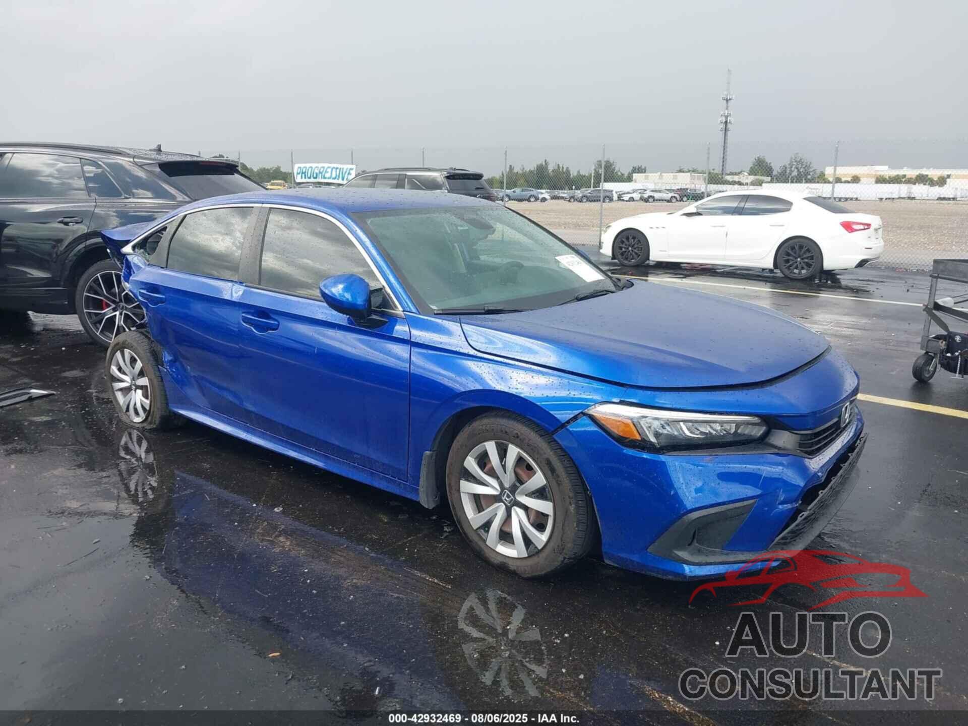 HONDA CIVIC 2022 - 2HGFE2F23NH528457