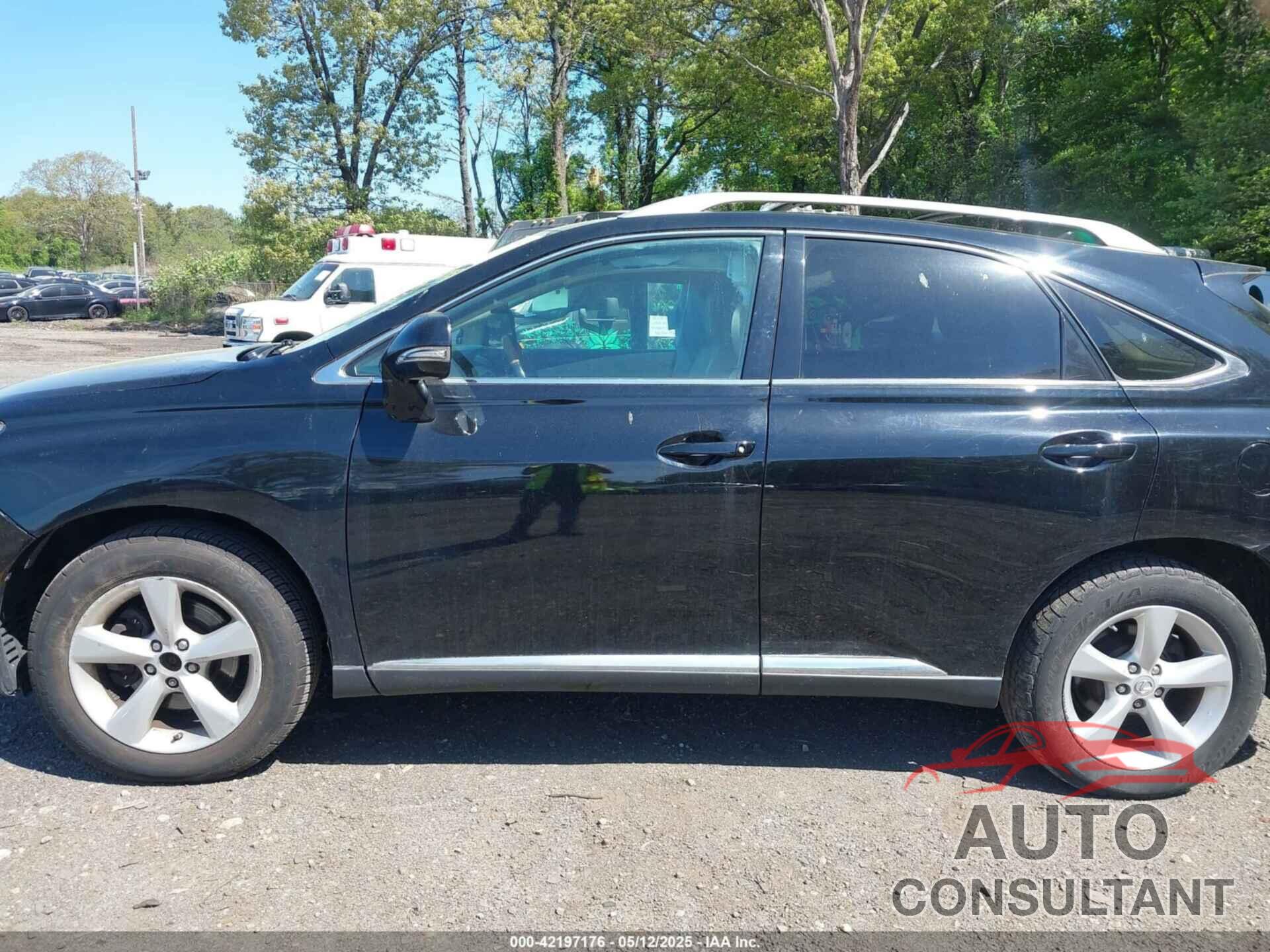 LEXUS RX 350 2012 - 2T2BK1BAXCC149004