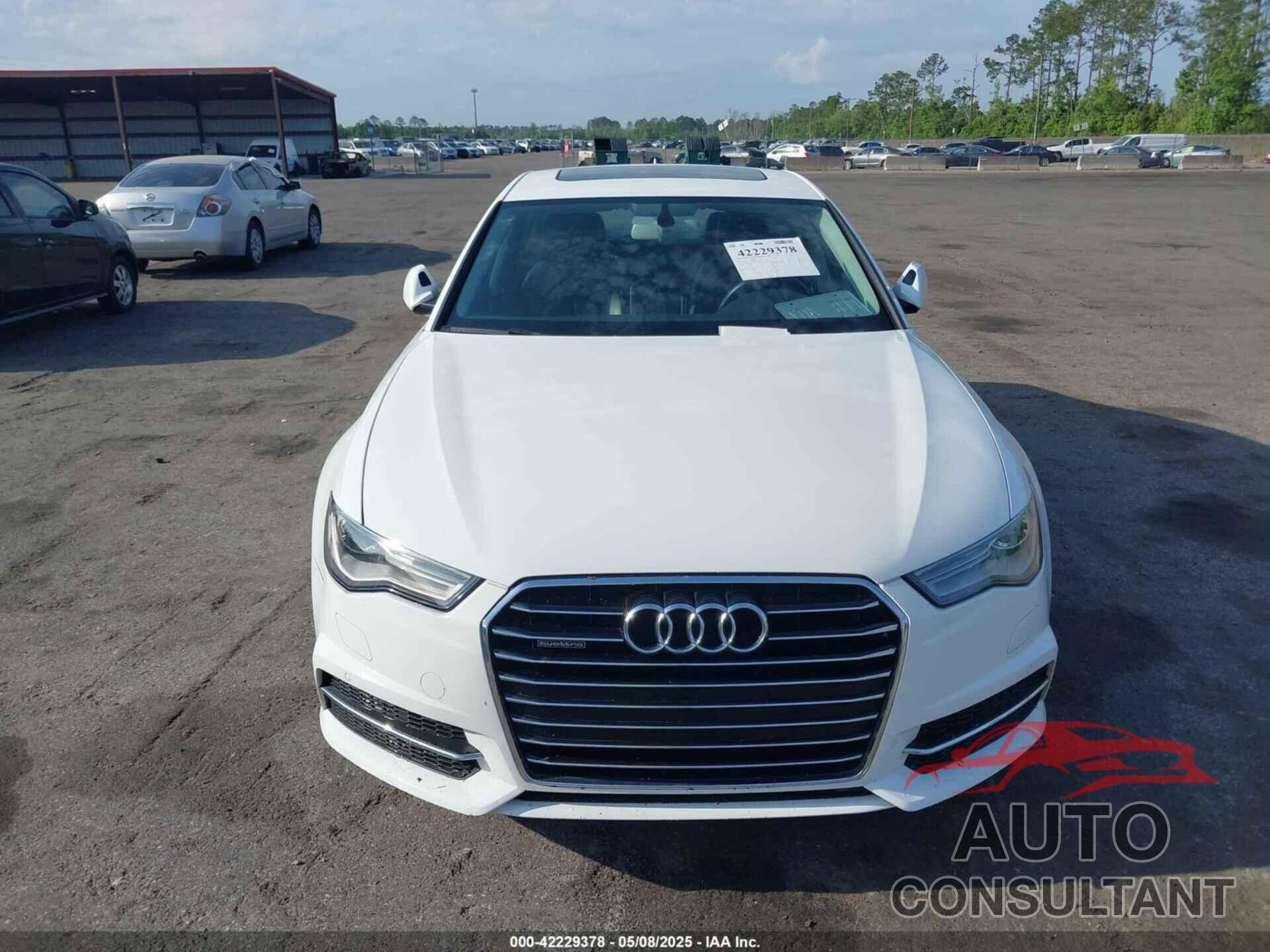 AUDI A6 2016 - WAUFGAFC9GN003650