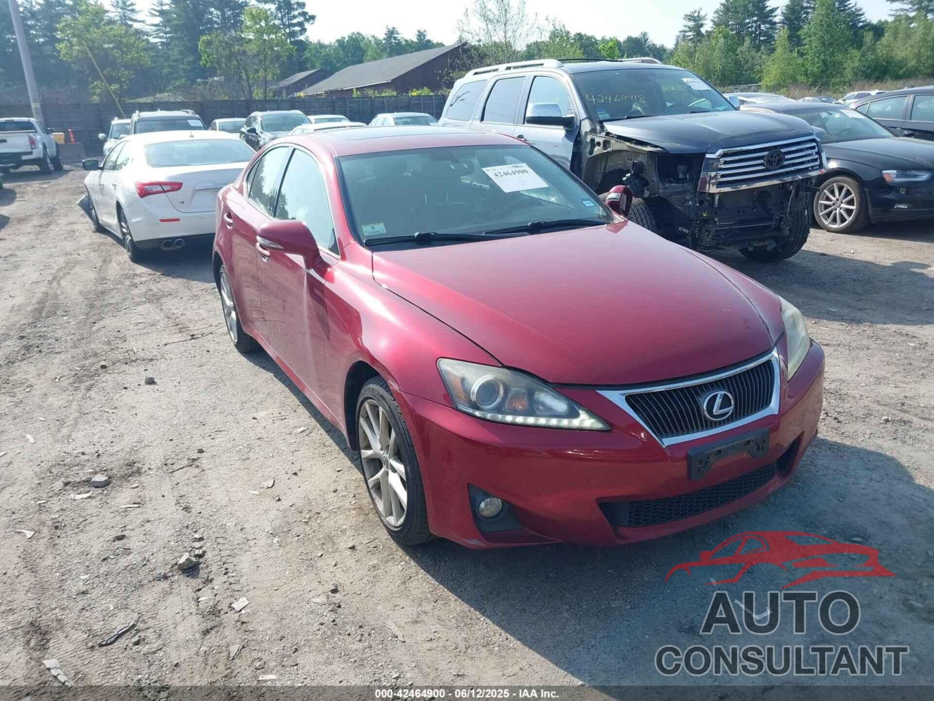 LEXUS IS 250 2013 - JTHCF5C28D5063750
