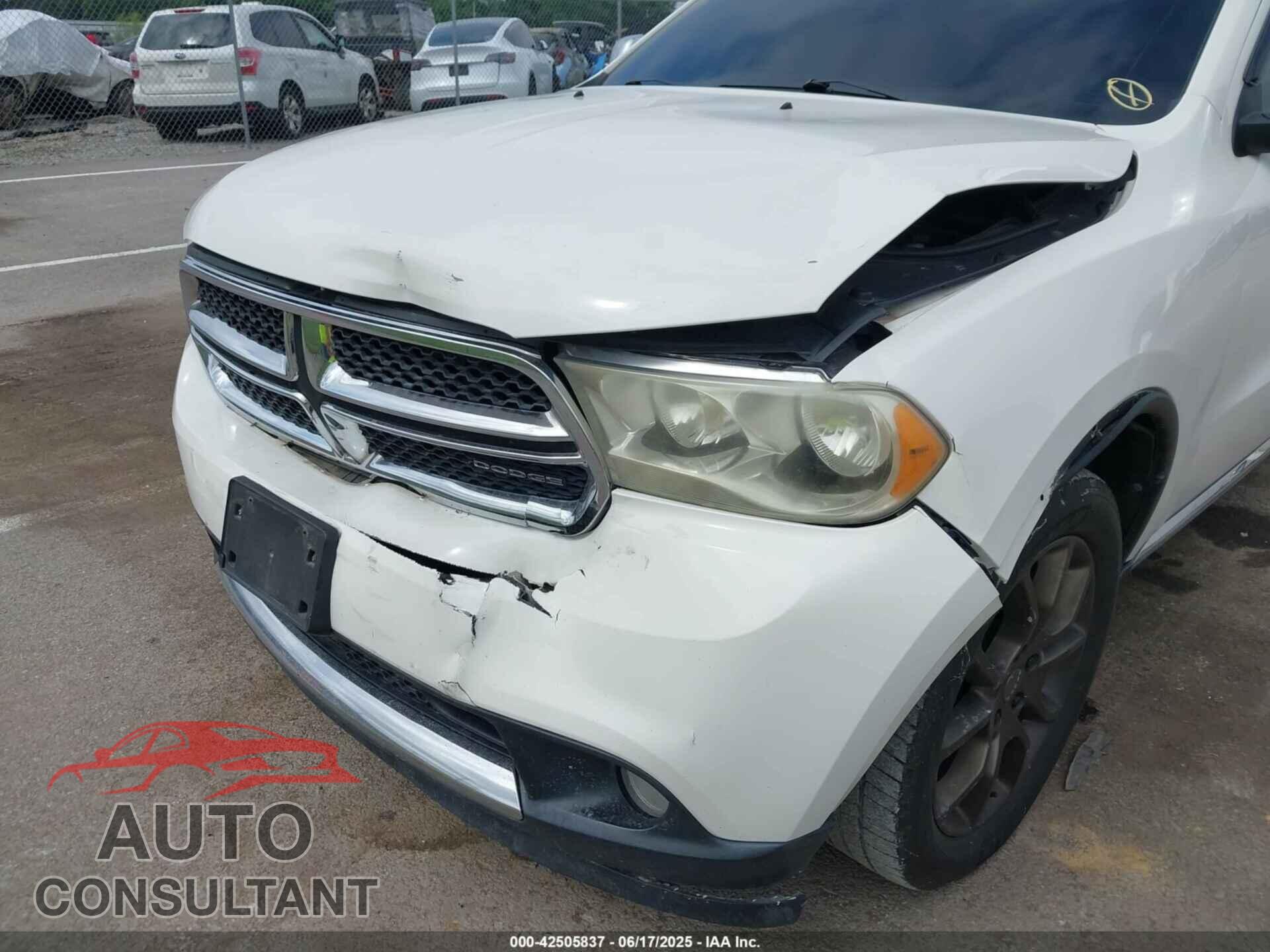DODGE DURANGO 2011 - 1D4SD4GT2BC627811
