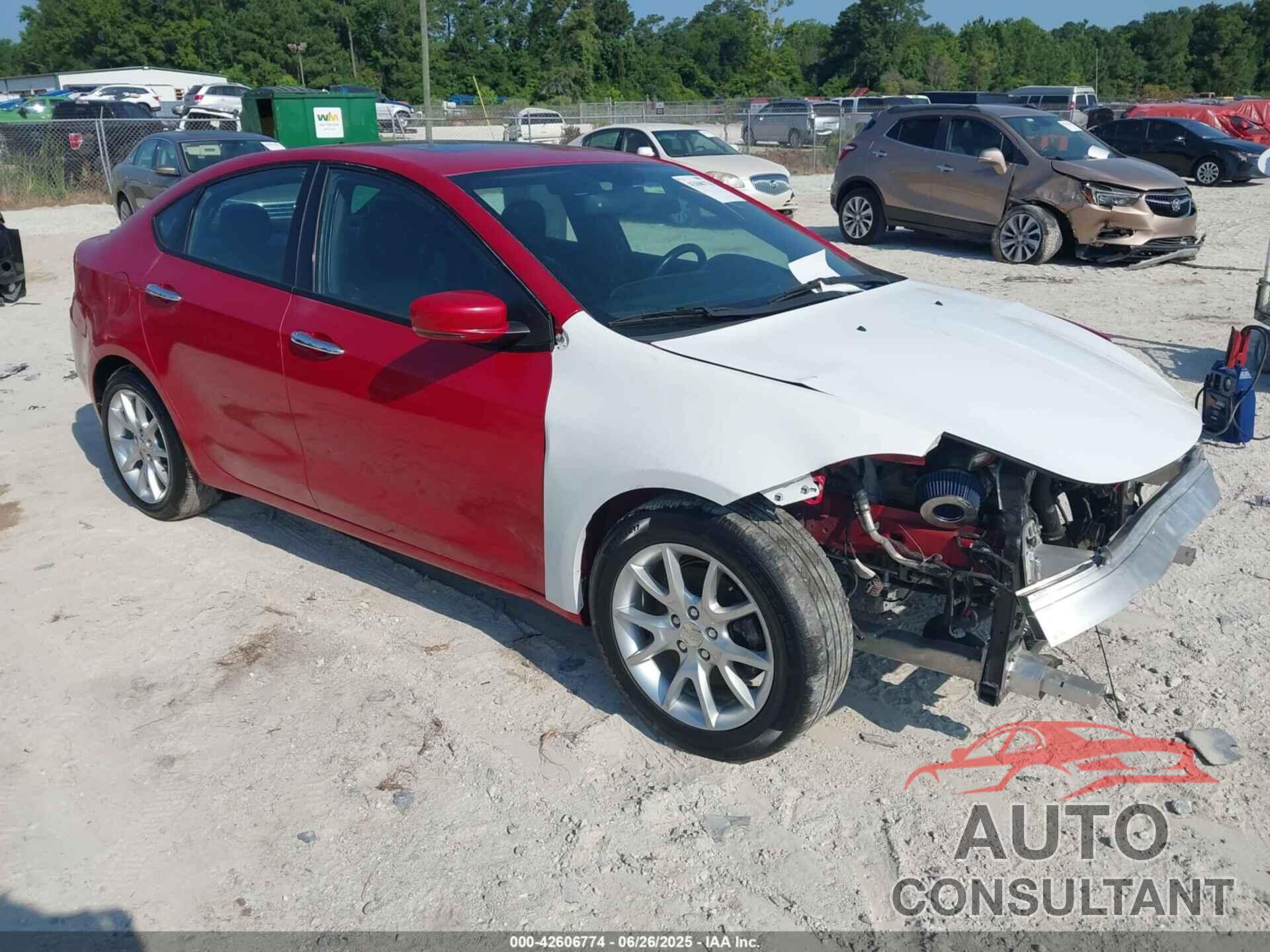 DODGE DART 2013 - 1C3CDFCH5DD182061