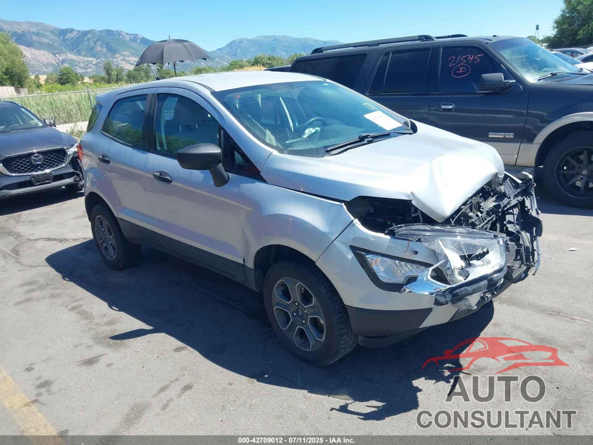 FORD ECOSPORT 2022 - MAJ6S3FL3NC464757