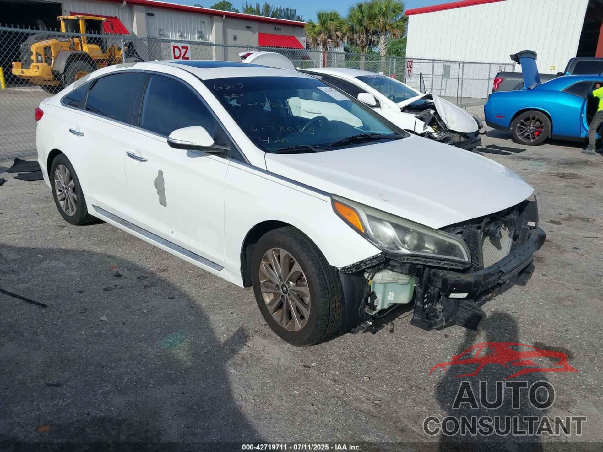 HYUNDAI SONATA 2016 - 5NPE34AF5GH398083