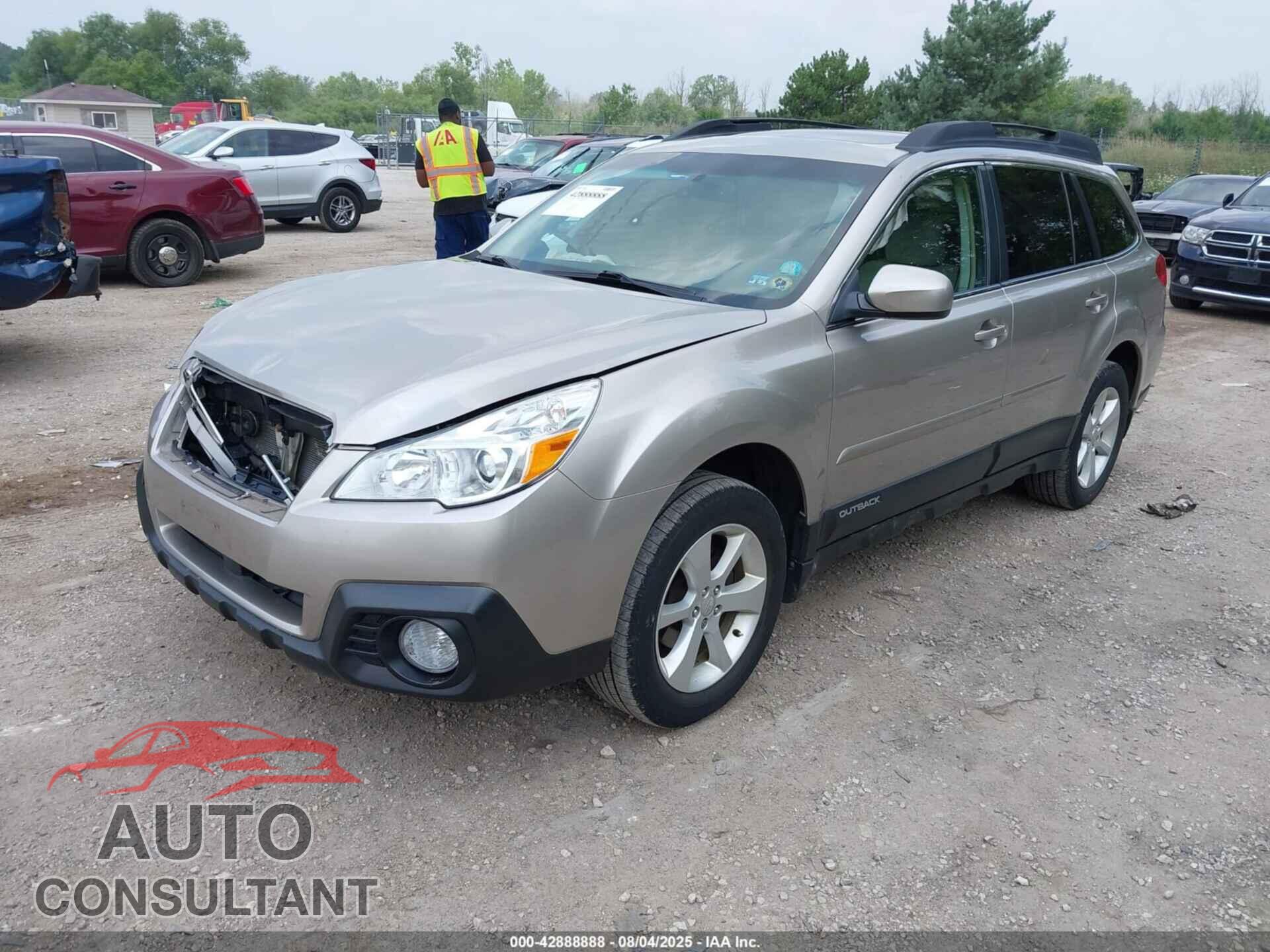 SUBARU OUTBACK 2014 - 4S4BRCDC3E3222876