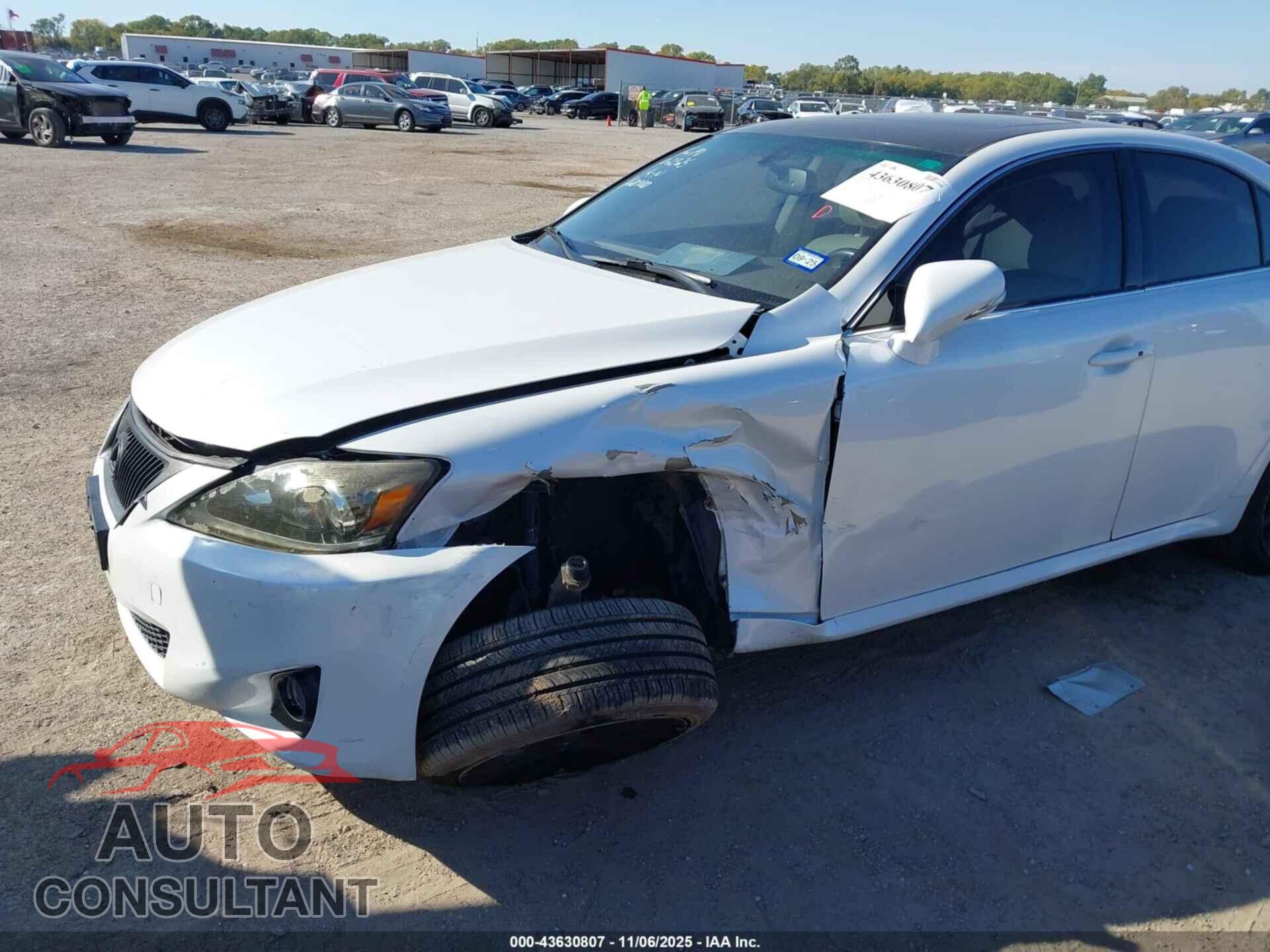 LEXUS IS 250 2012 - JTHCF5C21C5055987