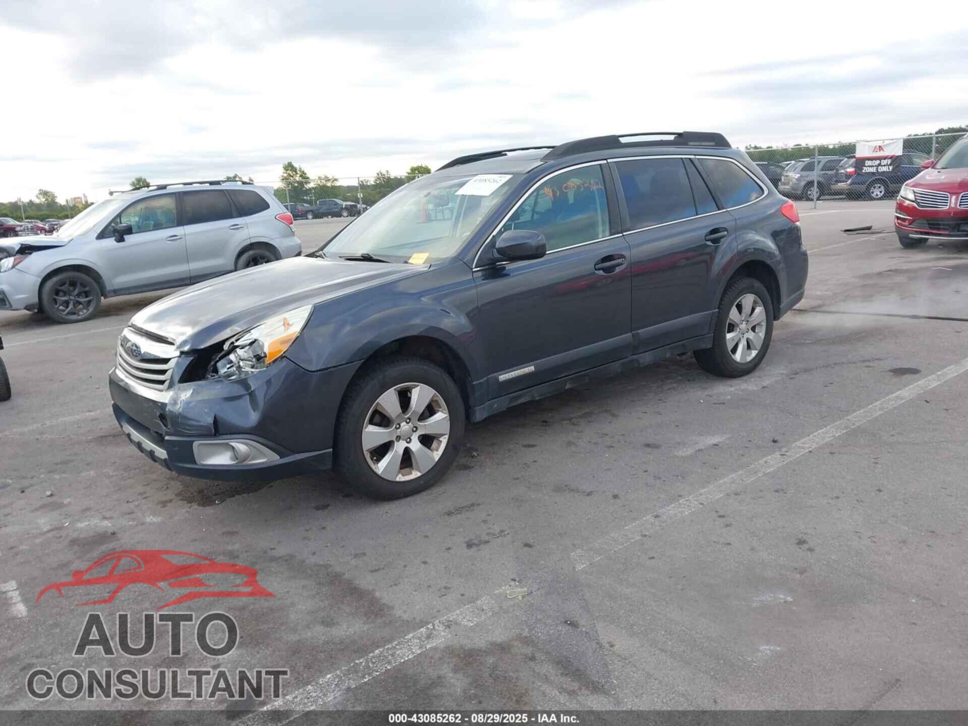SUBARU OUTBACK 2011 - 4S4BRBLC8B3367922