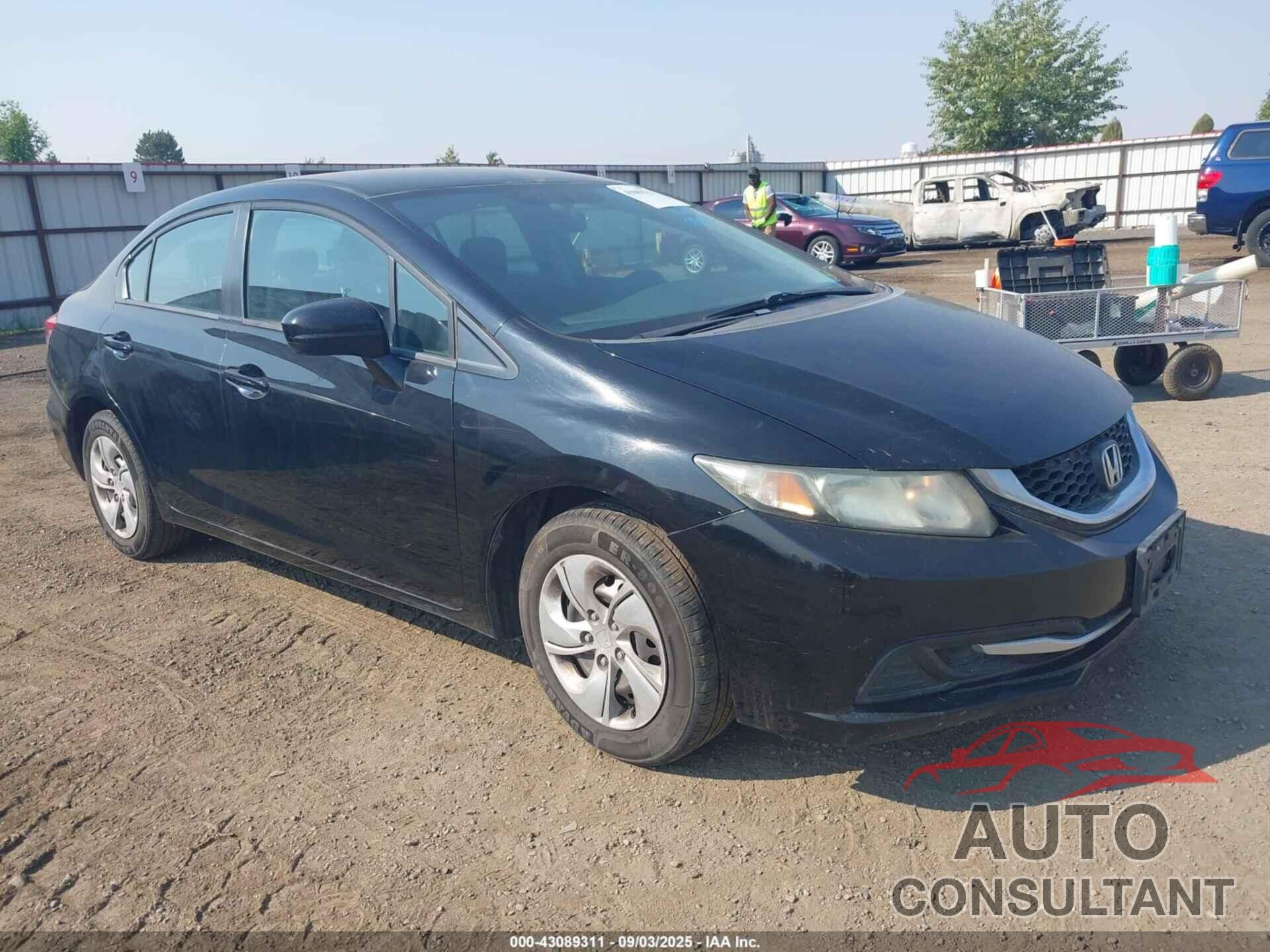 HONDA CIVIC 2014 - 19XFB2F55EE275672