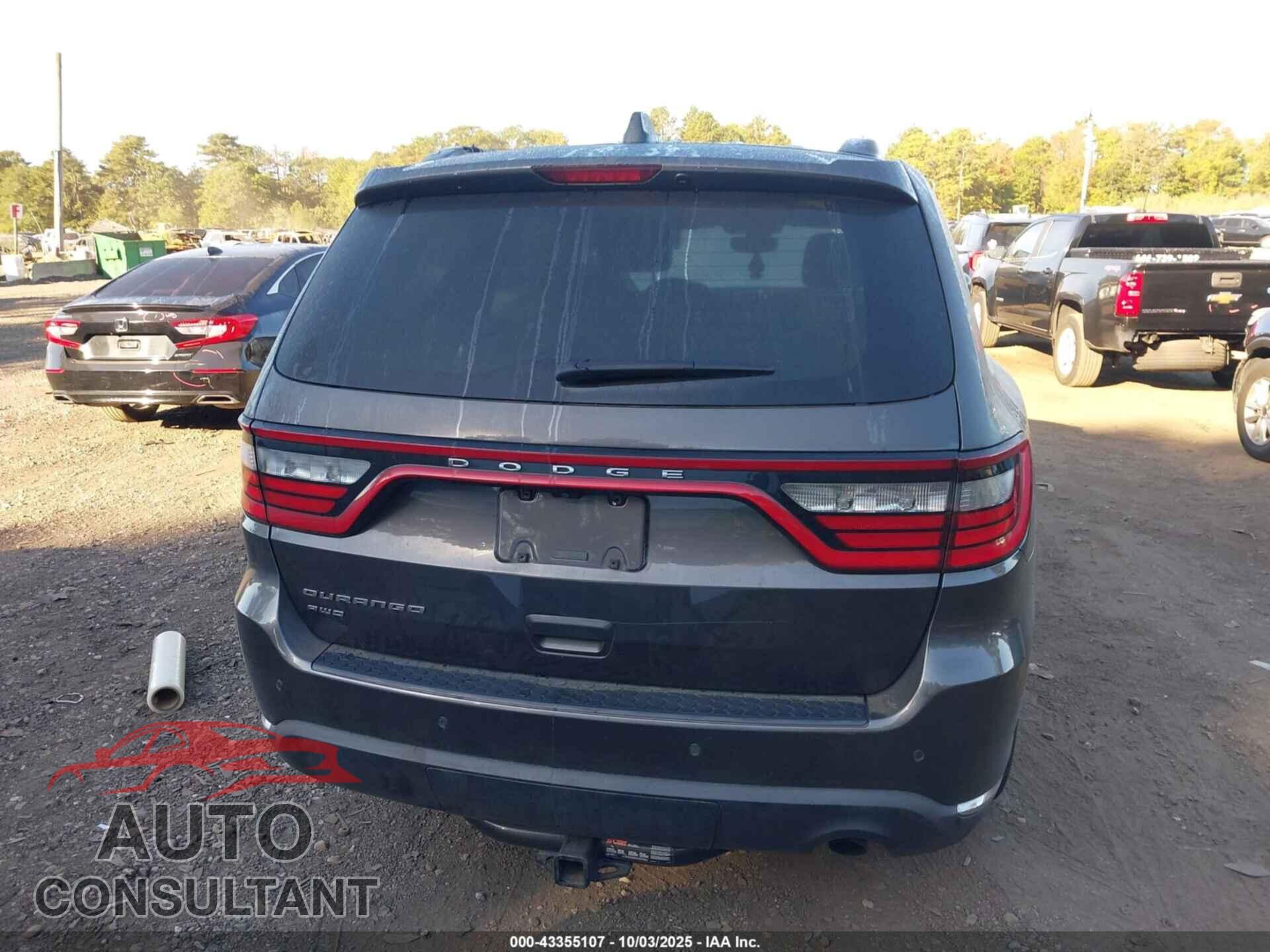 DODGE DURANGO 2017 - 1C4RDJAG4HC833873