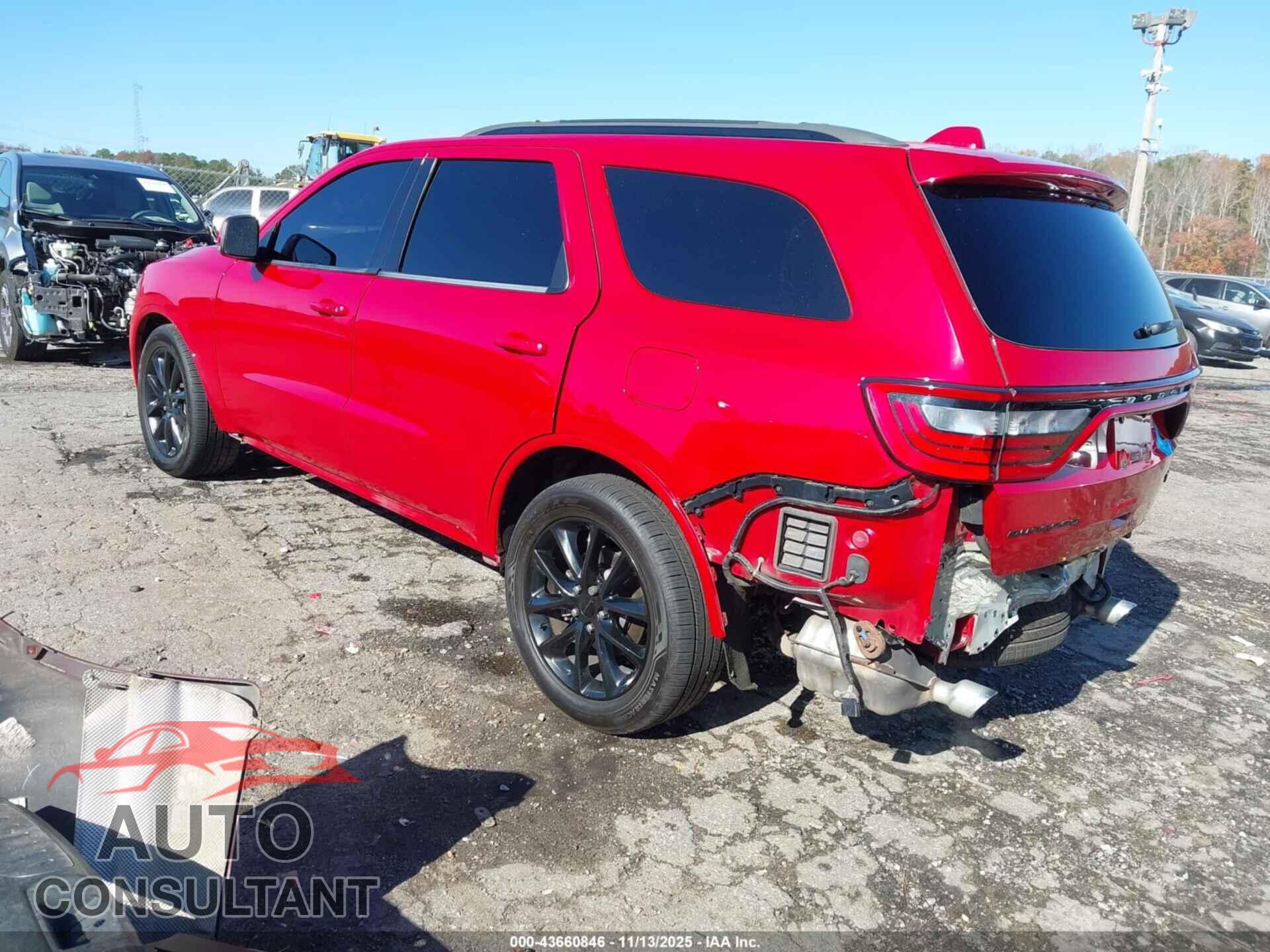 DODGE DURANGO 2017 - 1C4SDHCTXHC774784