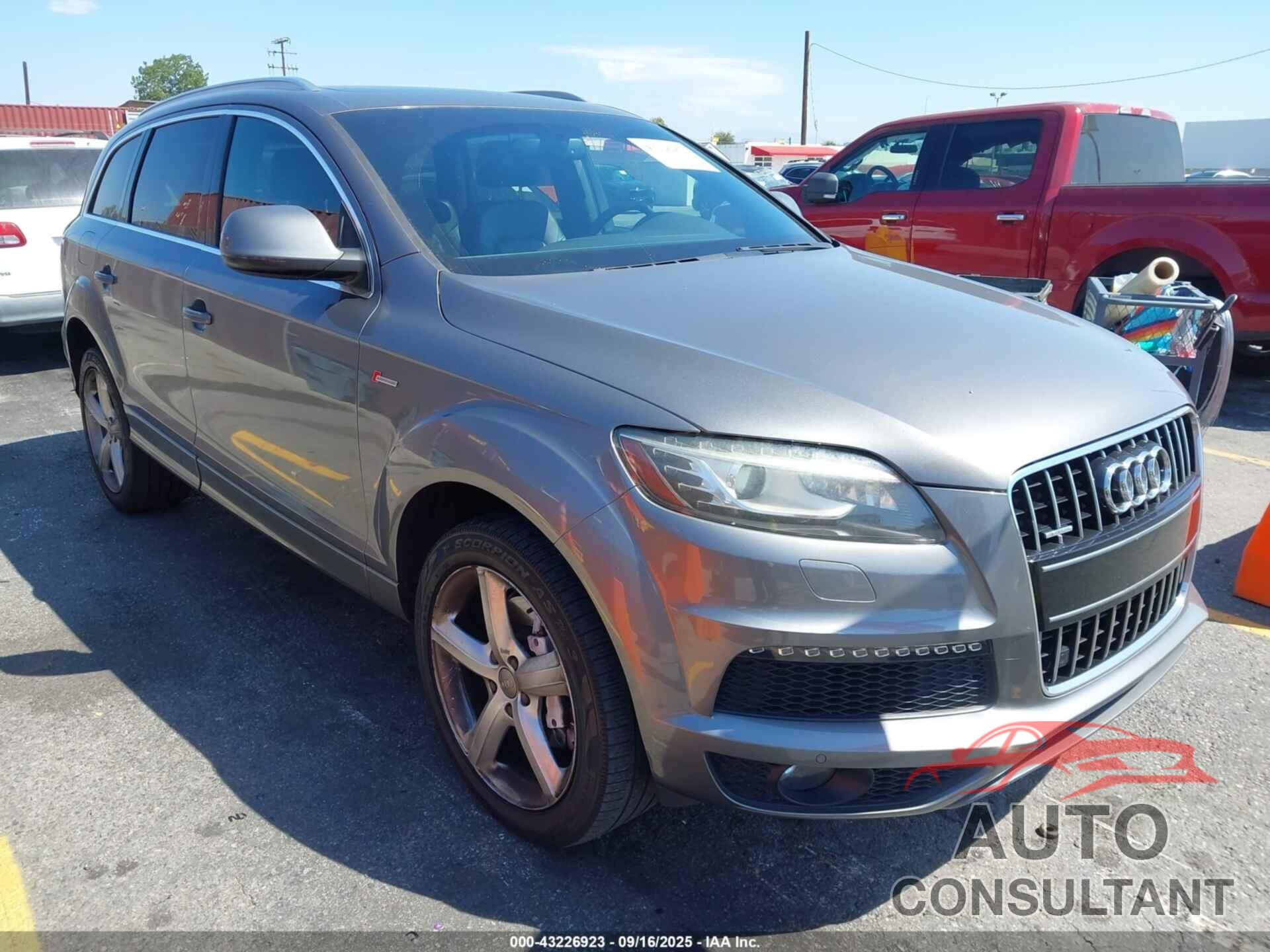 AUDI Q7 2011 - WA1DGAFE2BD002571