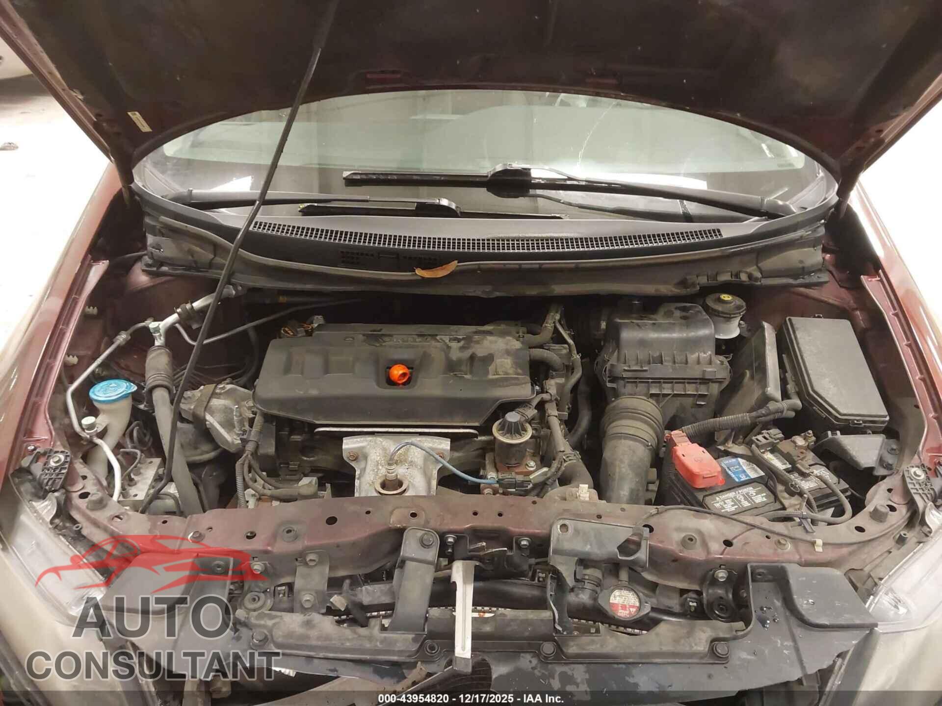 HONDA CIVIC 2012 - 19XFB2F55CE065988