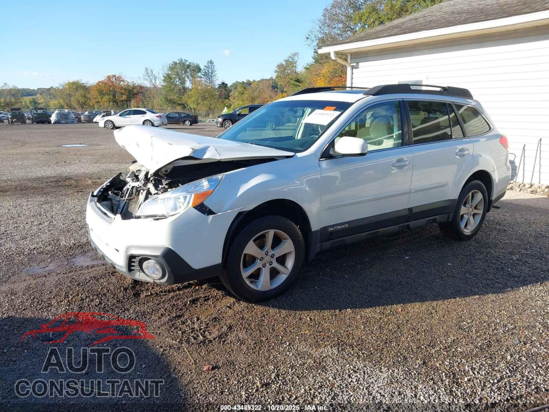 SUBARU OUTBACK 2014 - 4S4BRBDC4E3326383