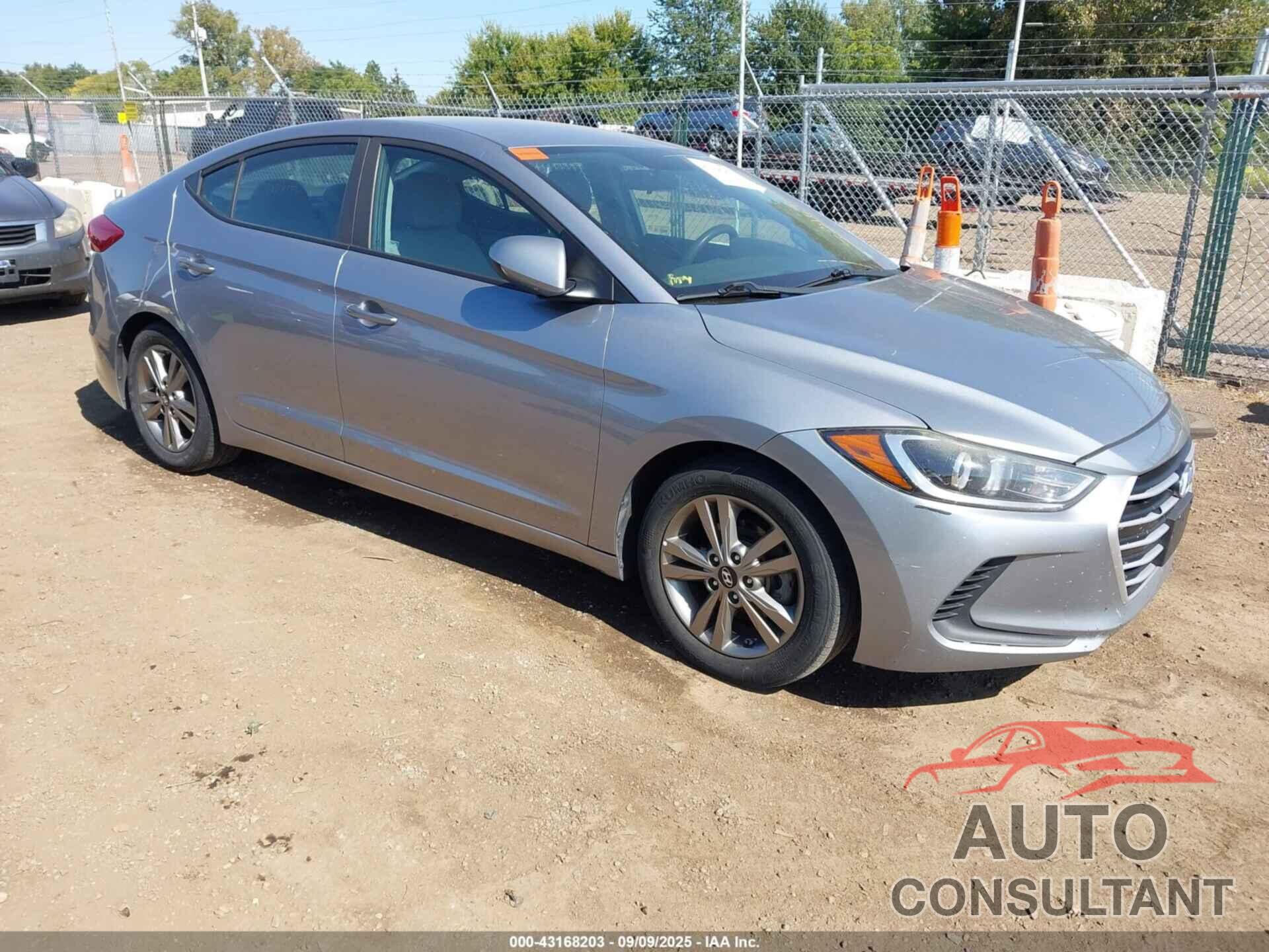 HYUNDAI ELANTRA 2017 - 5NPD84LF8HH180943