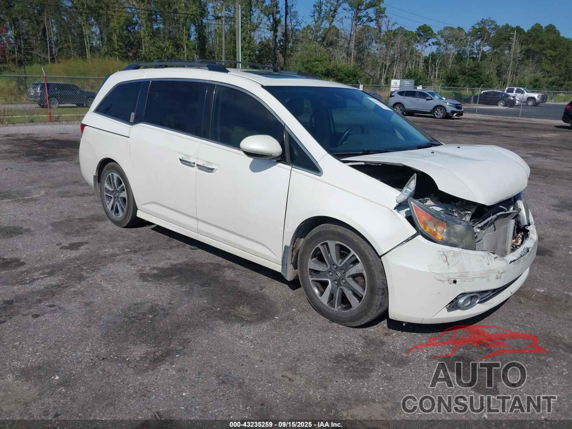 HONDA ODYSSEY 2015 - 5FNRL5H91FB083785