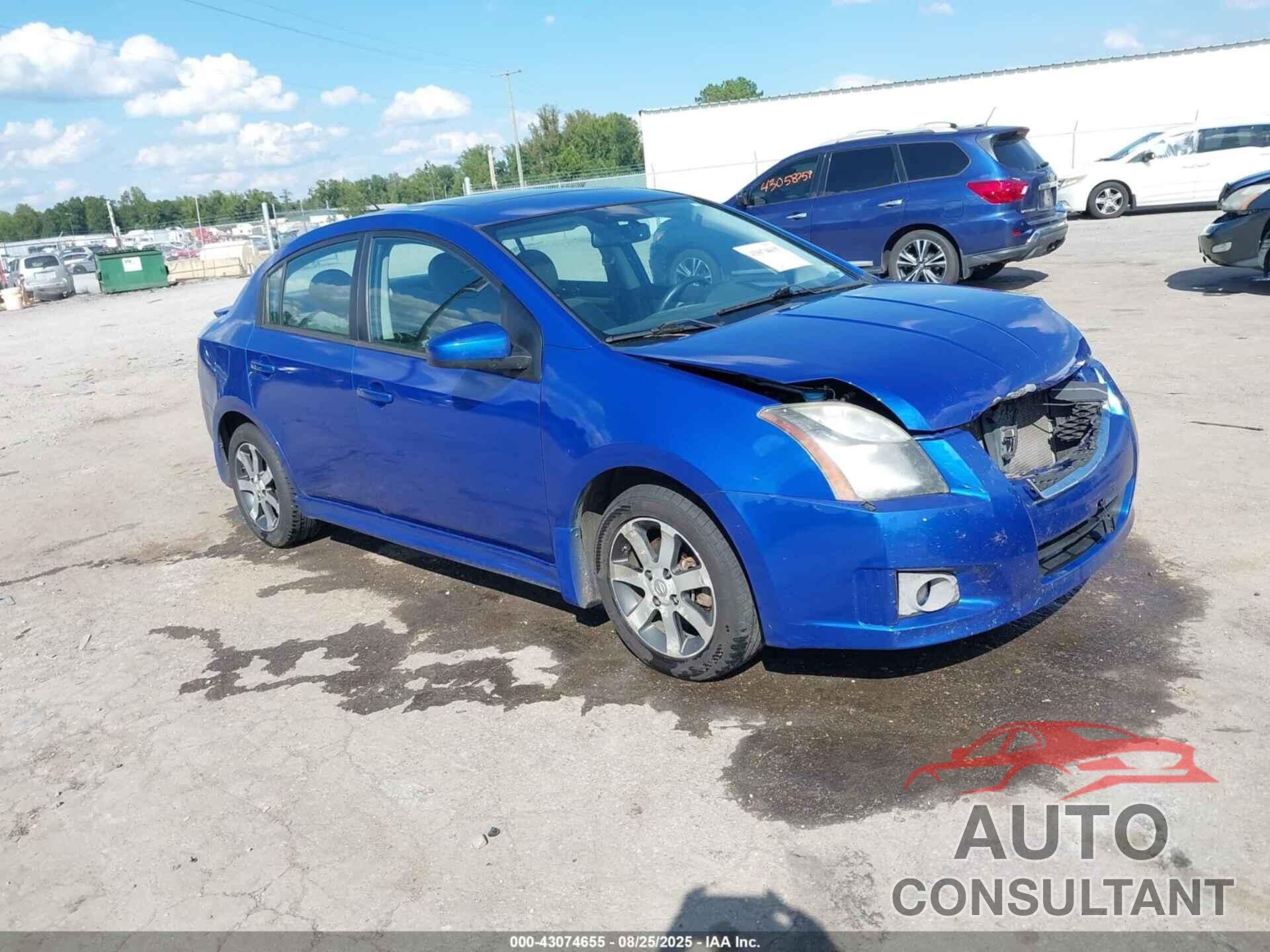 NISSAN SENTRA 2012 - 3N1AB6AP4CL729383