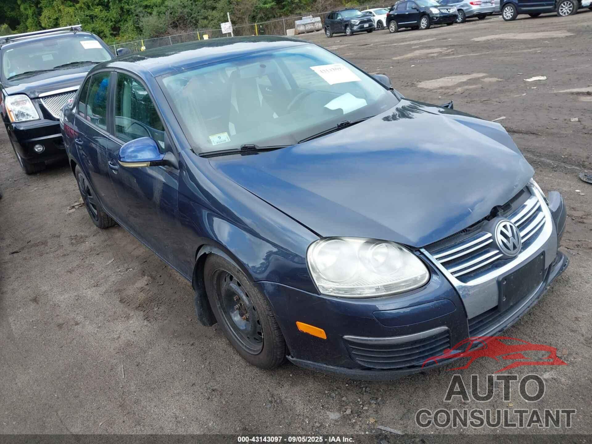 VOLKSWAGEN JETTA 2009 - 3VWJZ71K79M158944
