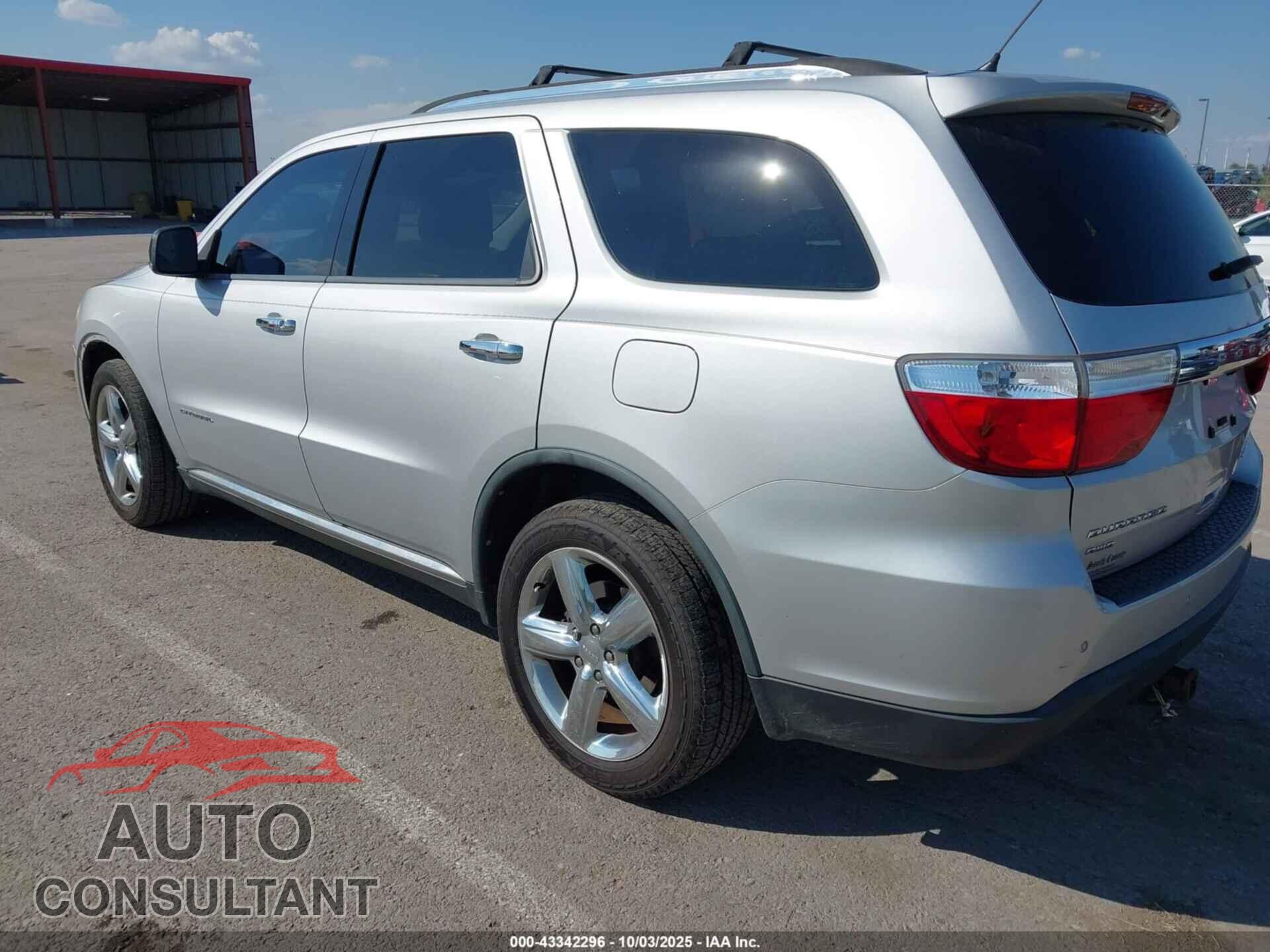 DODGE DURANGO 2011 - 1D4RE5GG0BC677286