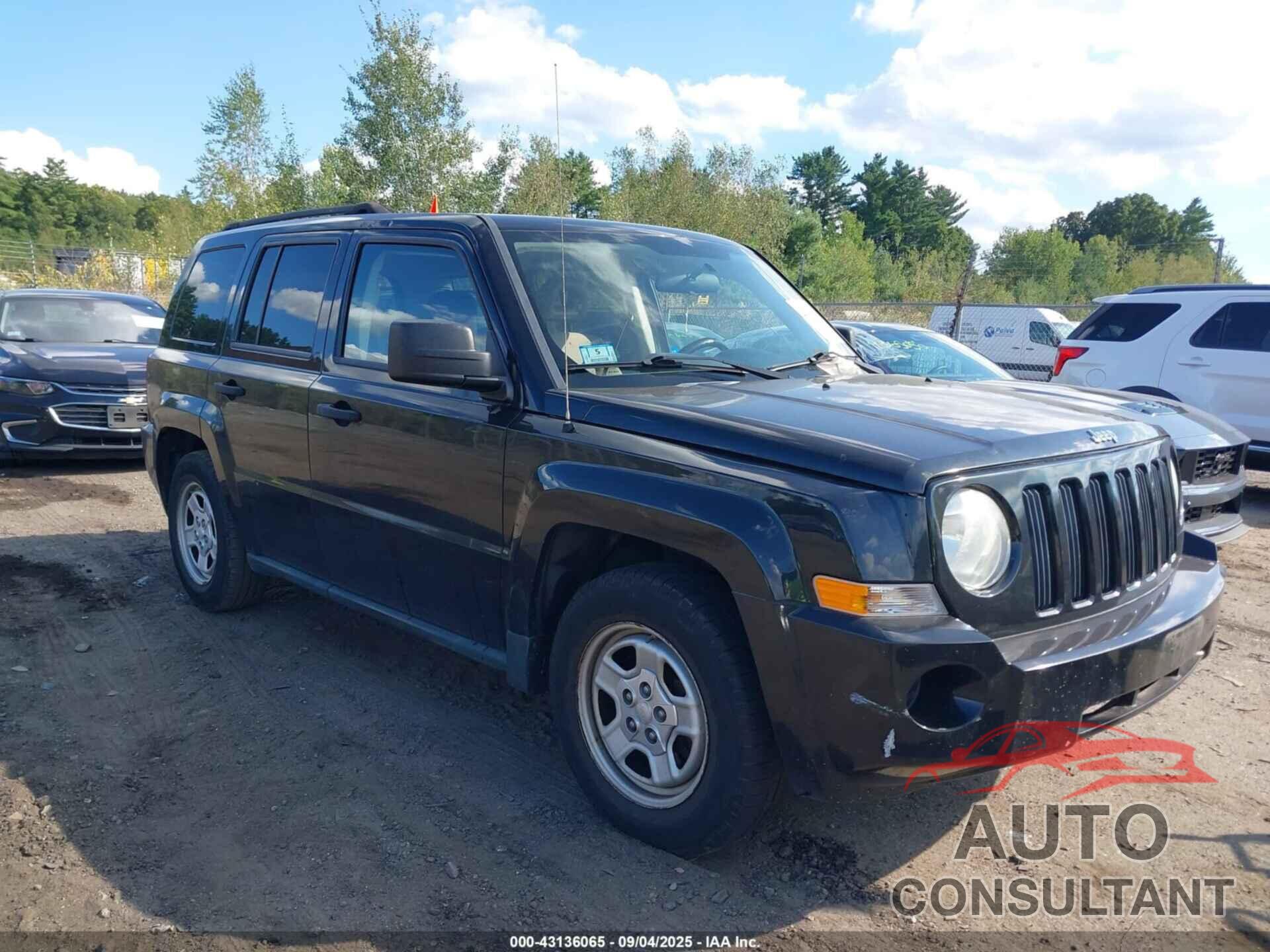 JEEP PATRIOT 2009 - 1J4FF28B89D186896