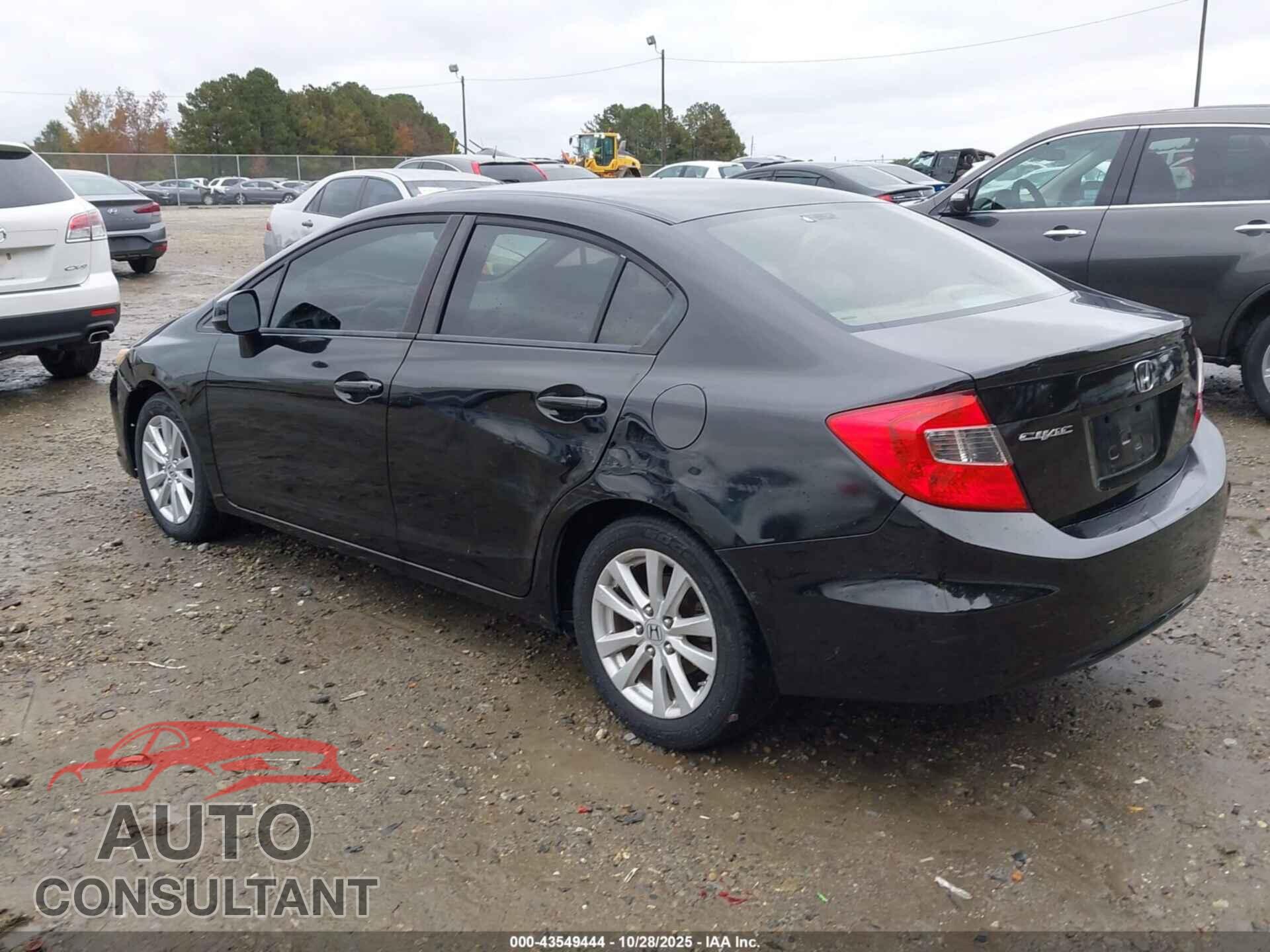 HONDA CIVIC 2012 - 19XFB2F99CE362135