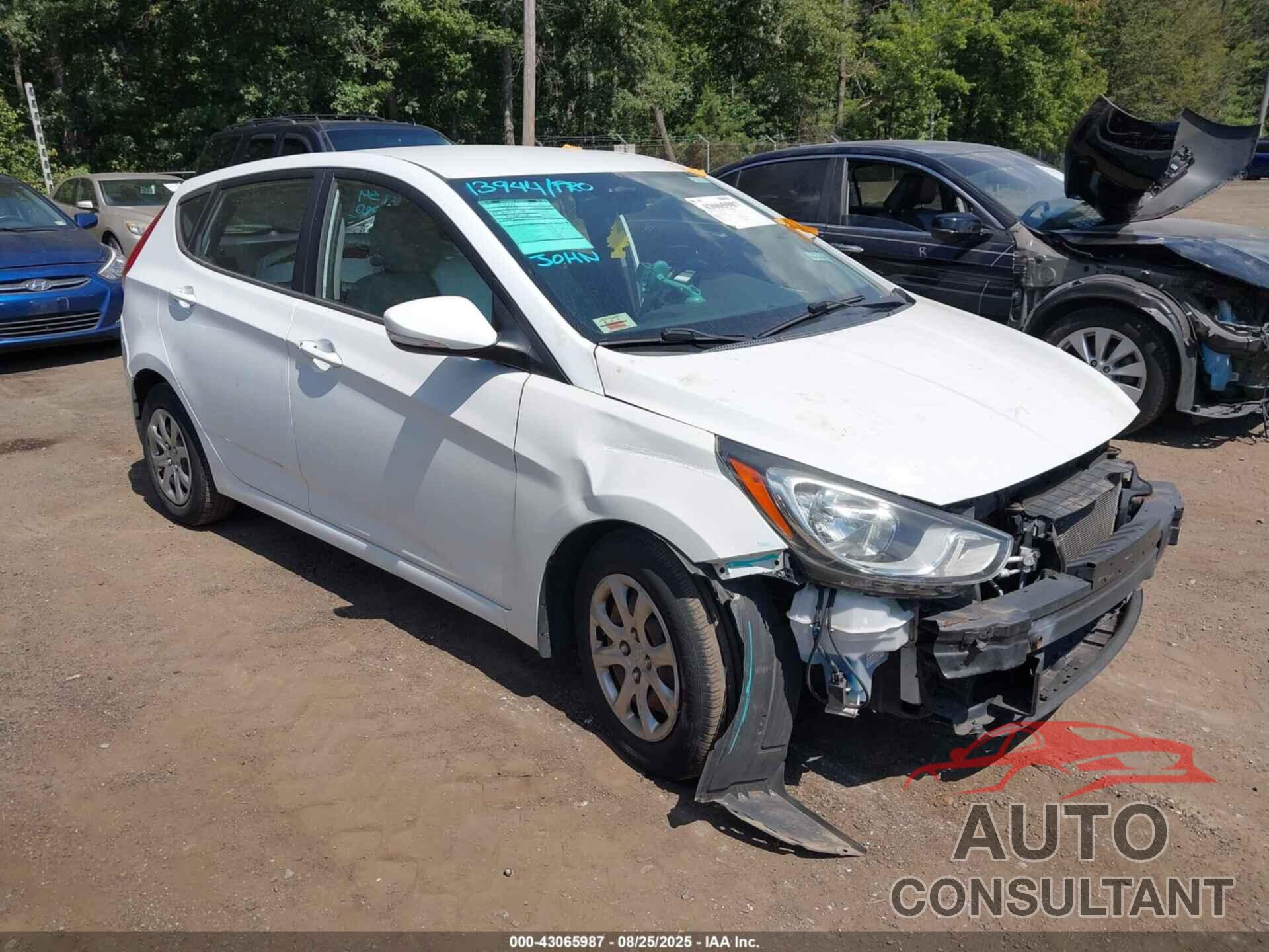 HYUNDAI ACCENT 2014 - KMHCT5AE1EU146835