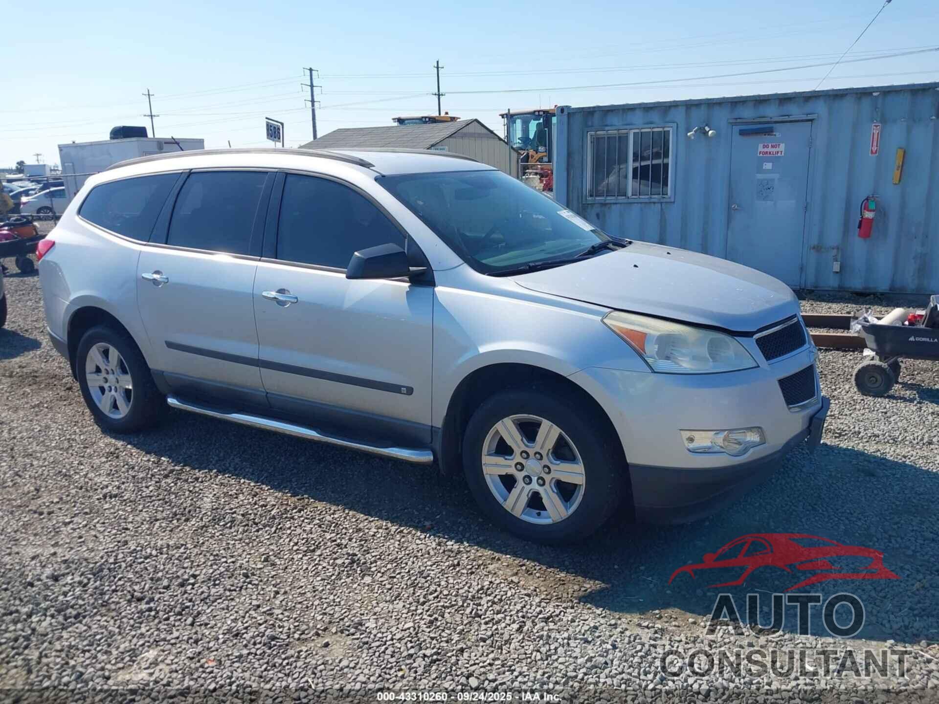 CHEVROLET TRAVERSE 2010 - 1GNLVEED7AS104912