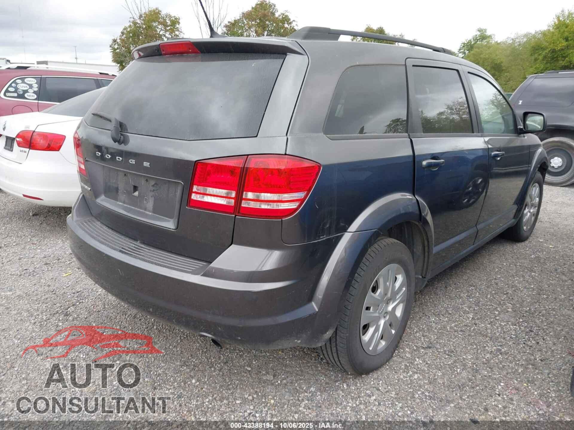 DODGE JOURNEY 2017 - 3C4PDCAB2HT504388