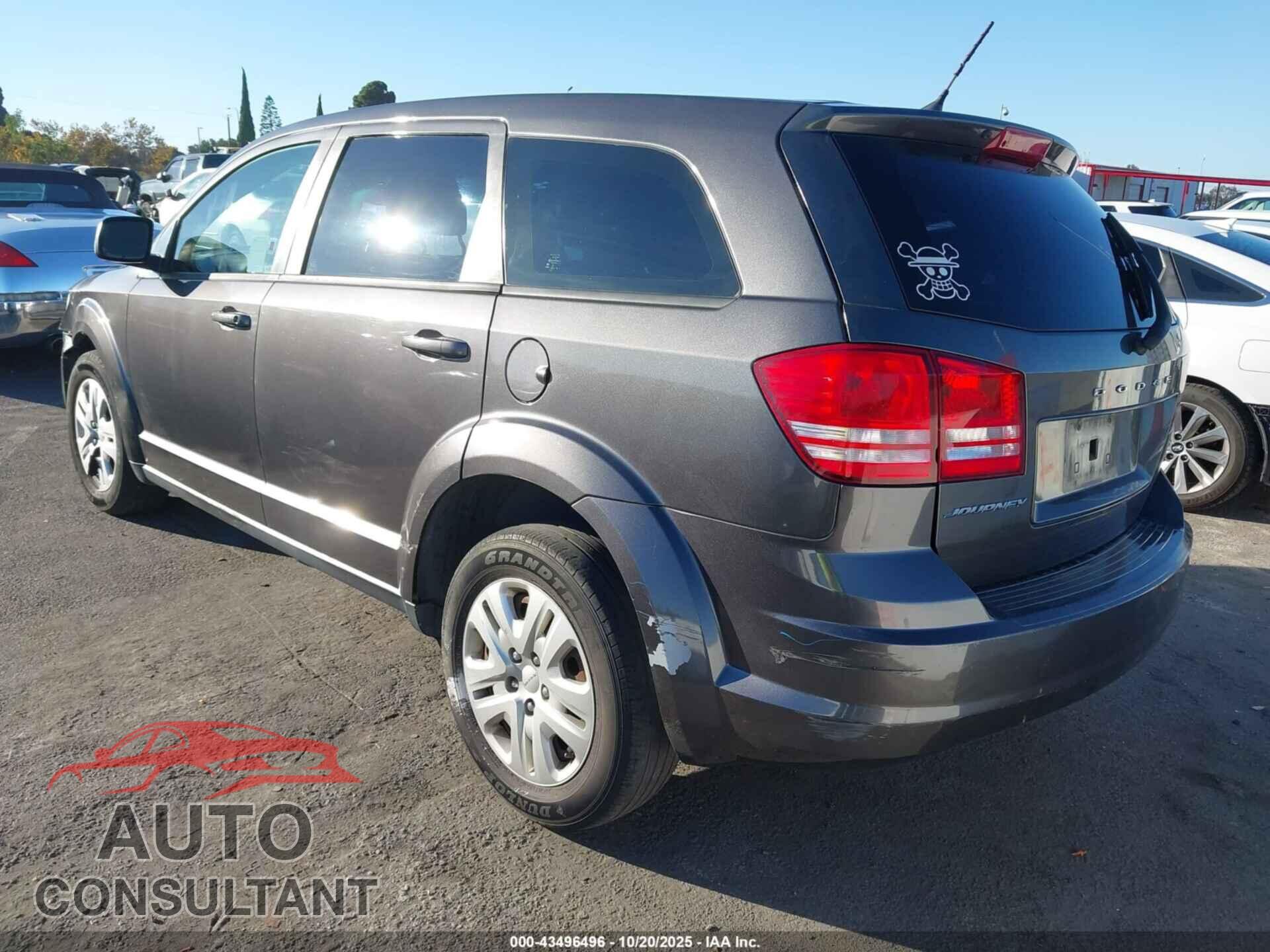 DODGE JOURNEY 2015 - 3C4PDCAB3FT692626