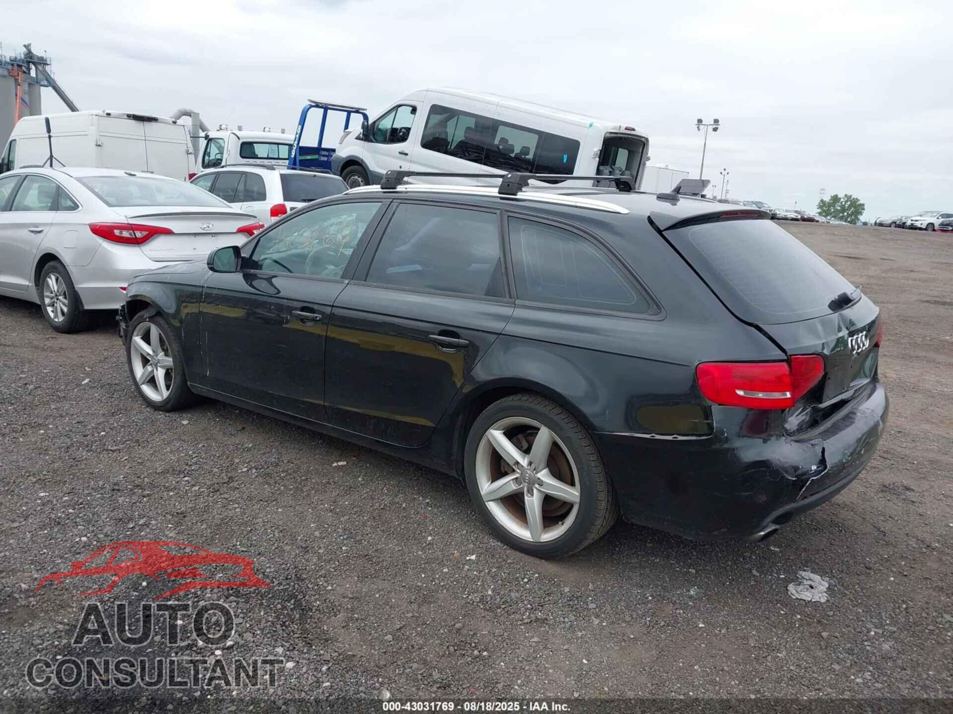 AUDI A4 2012 - WAUSFAFL9CA013937