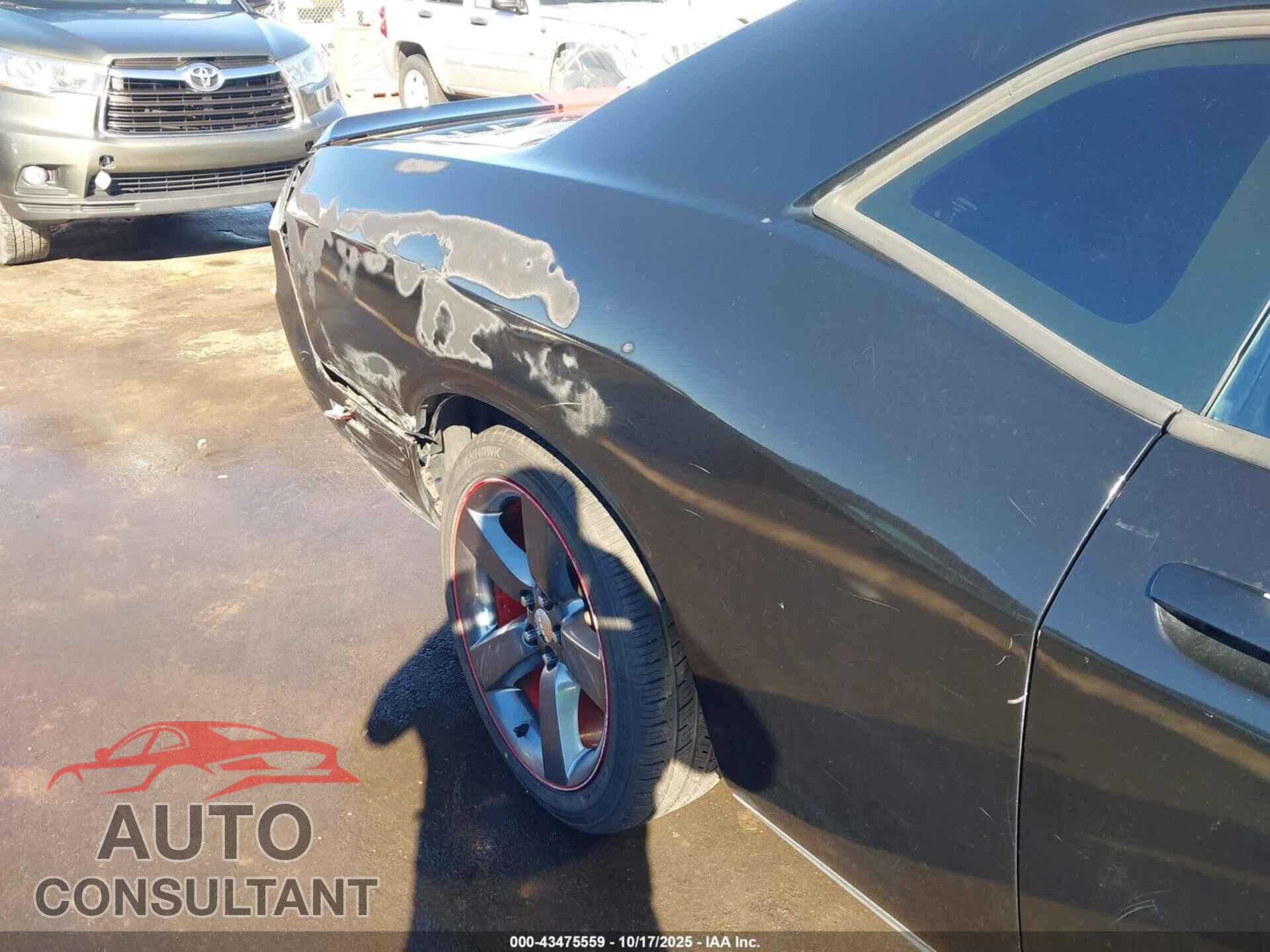 DODGE CHALLENGER 2012 - 2C3CDYAG1CH294802