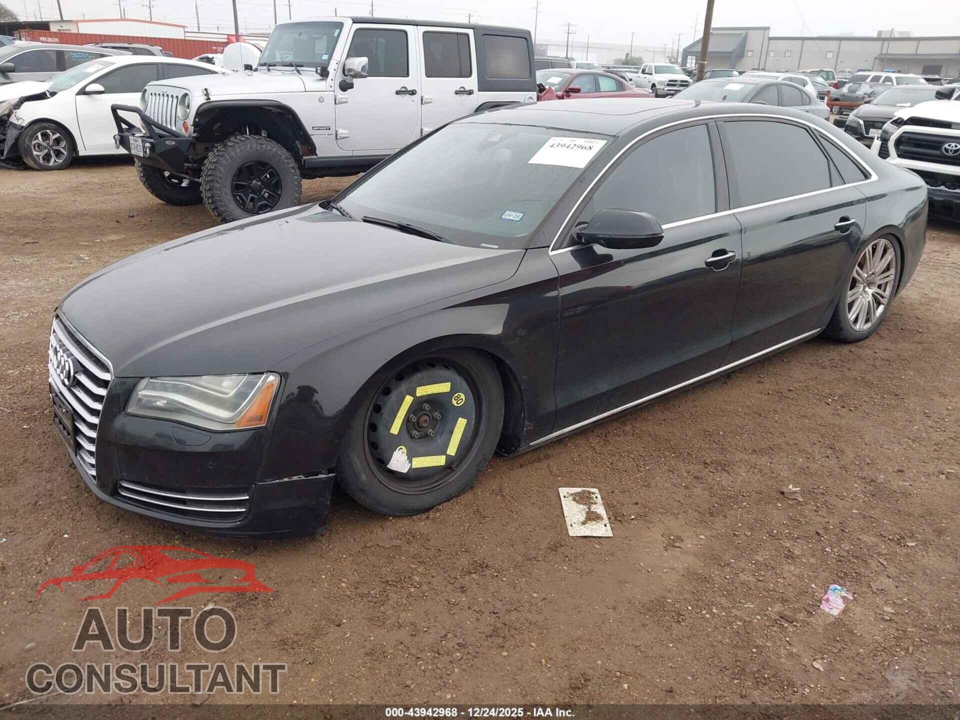 AUDI A8 L 2013 - WAUR2AFD9DN019427