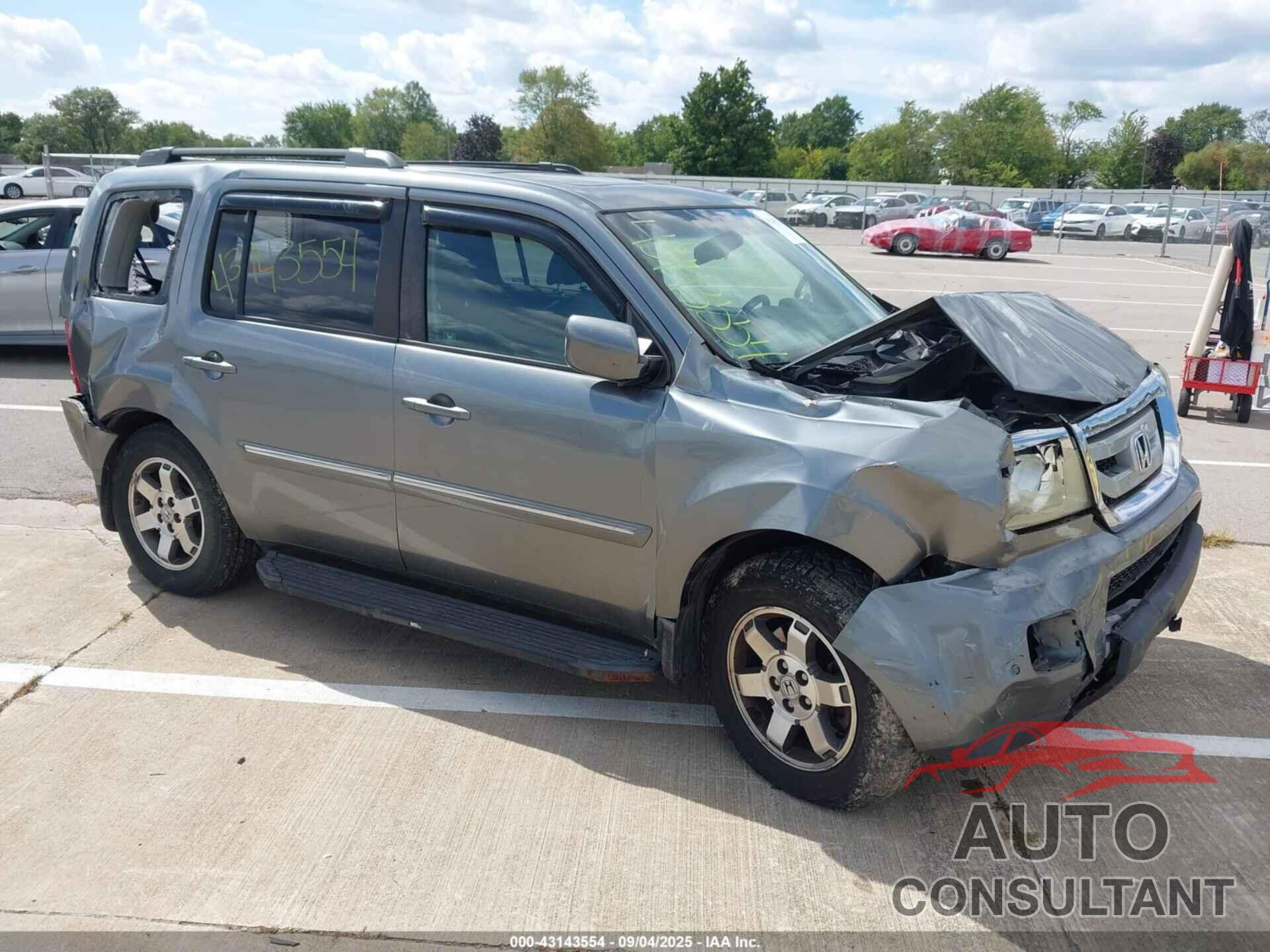 HONDA PILOT 2009 - 5FNYF48859B025316