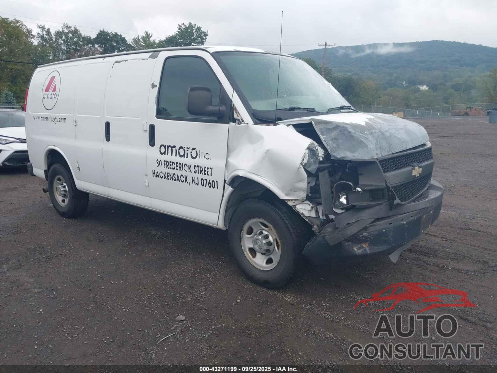 CHEVROLET EXPRESS 2500 2010 - 1GCZGFDA5A1159519