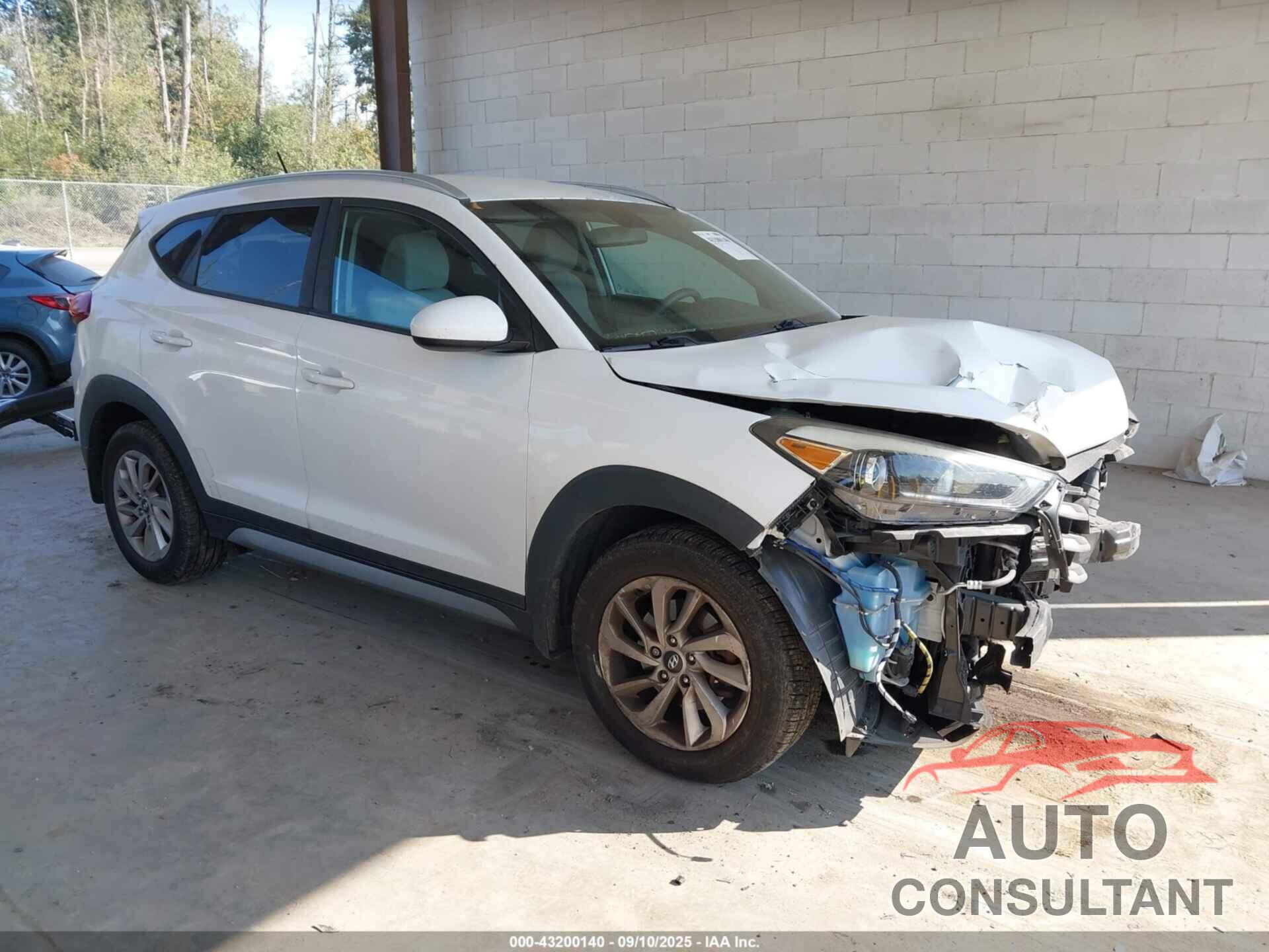 HYUNDAI TUCSON 2017 - KM8J3CA40HU313712