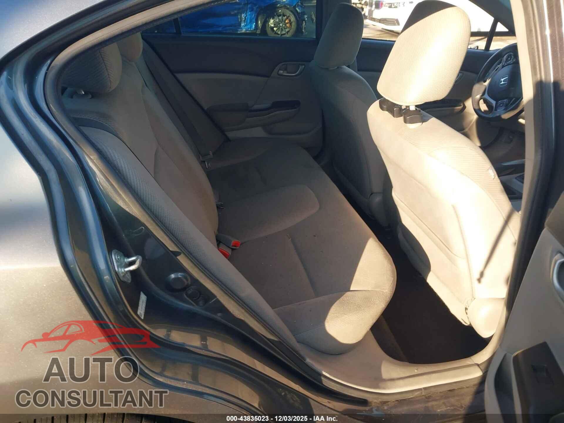 HONDA CIVIC 2012 - 19XFB2F53CE380417