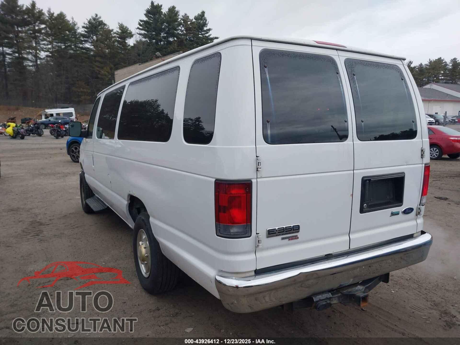 FORD E-350 SUPER DUTY 2012 - 1FBSS3BL3CDA89026