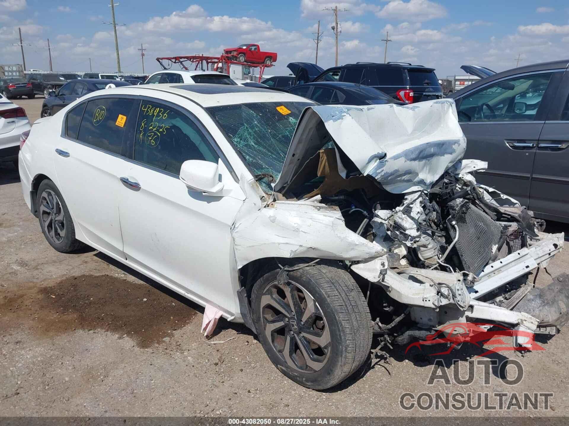HONDA ACCORD 2016 - 1HGCR2F86GA101903
