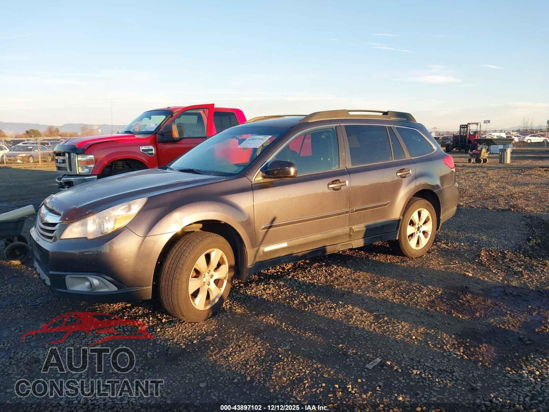 SUBARU OUTBACK 2012 - 4S4BRBCCXC3213018